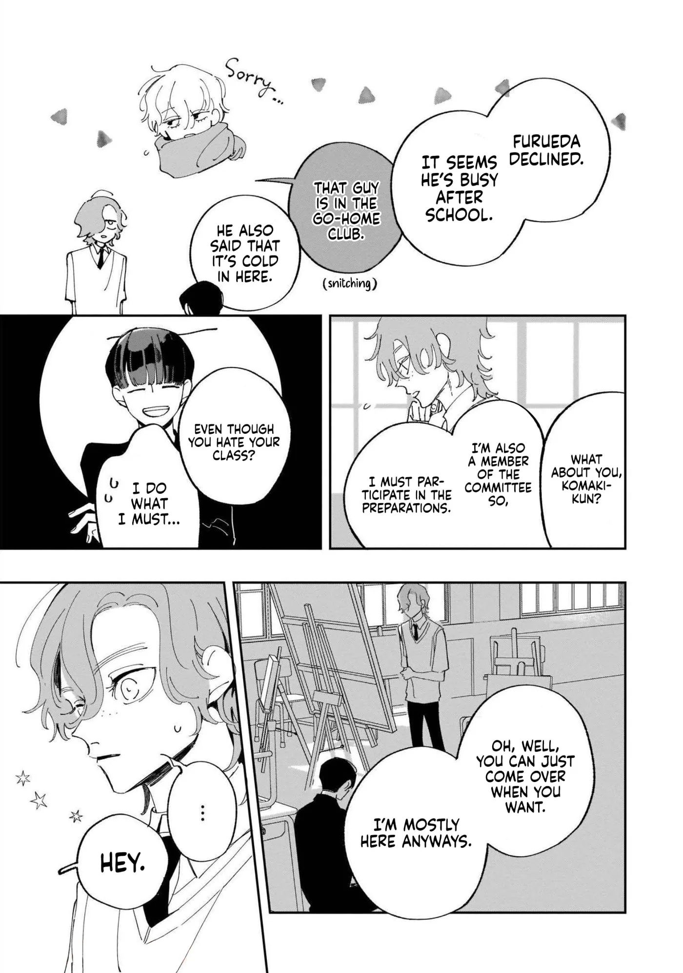 A Boy Sensitive to Cold & a Hard-Boiled Girl - Chapter 22 - Page 15
