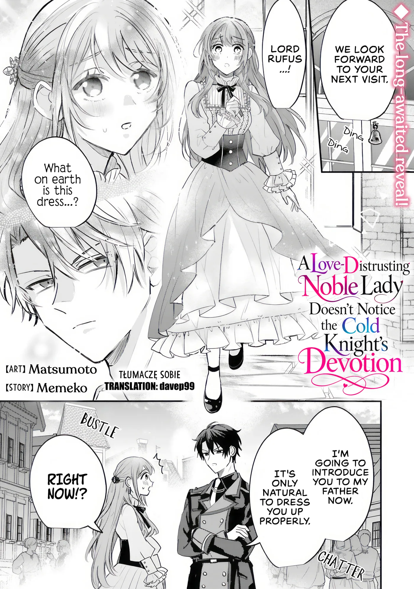 A Love-Distrusting Noble Lady Doesn't Notice the Cold Knight's Devotion - Chapter 2.2 - Page 3