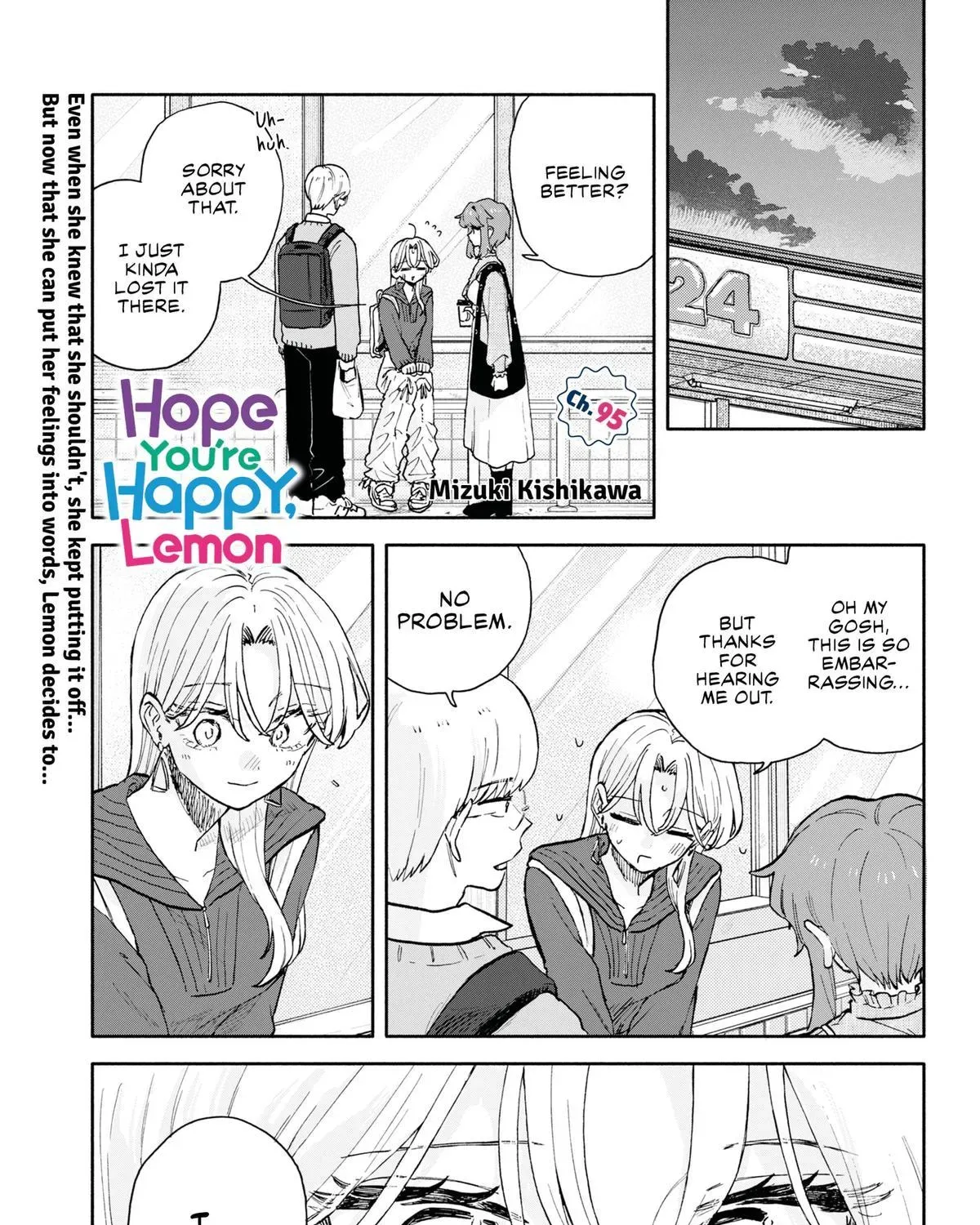 Hope You're Happy, Lemon - Chapter 95 - Page 1