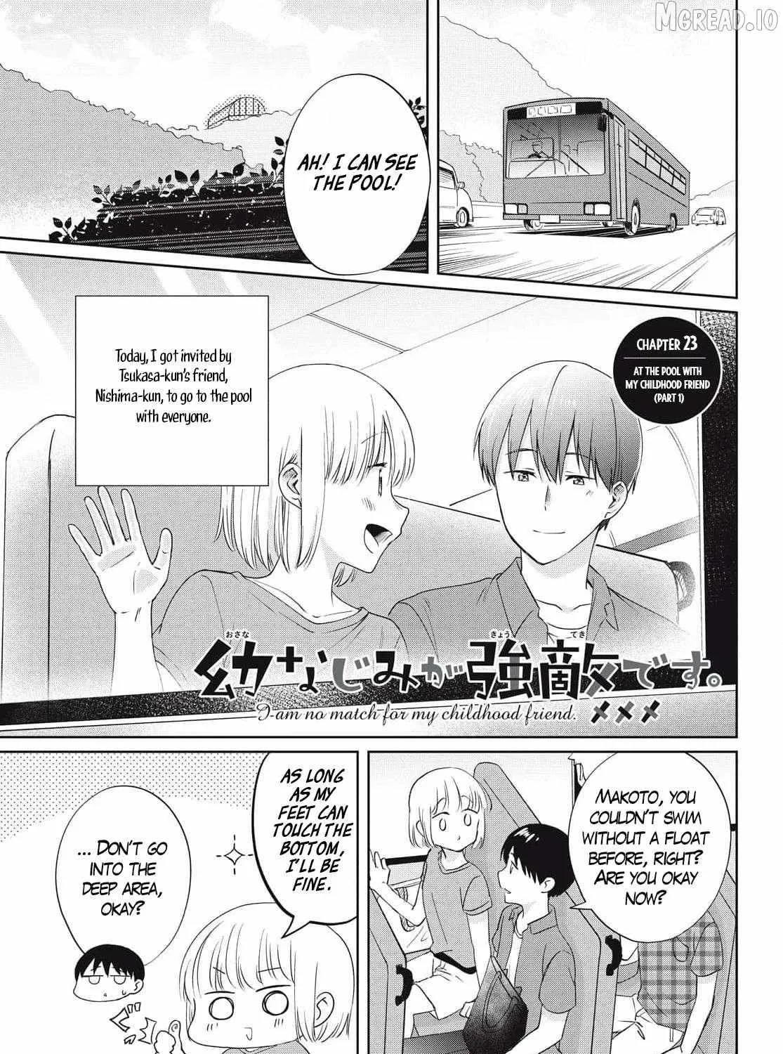 I Am No Match for My Childhood Friend - Chapter 23 - Page 1