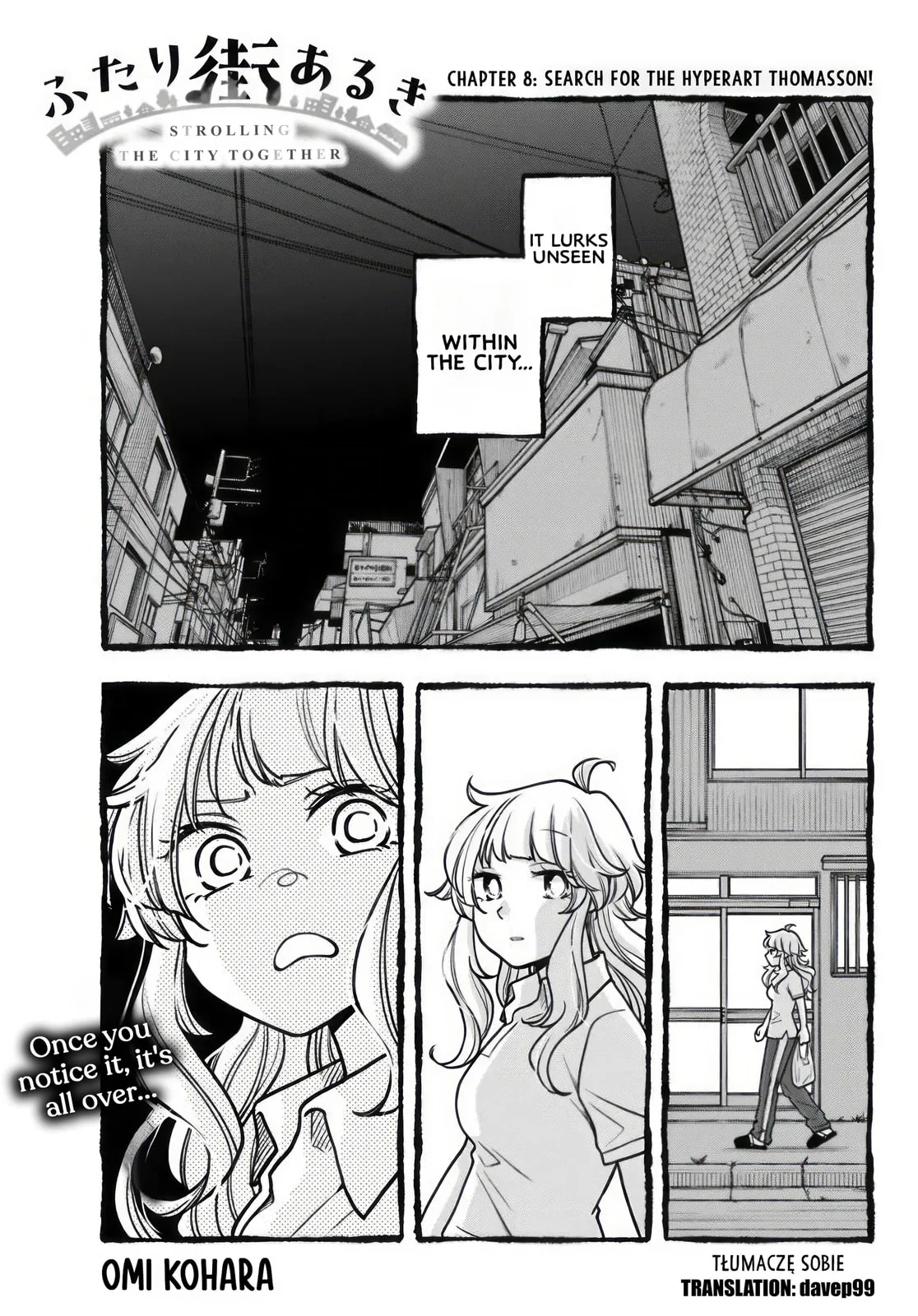 Two-Person Town-Walking - Chapter 8 - Page 1