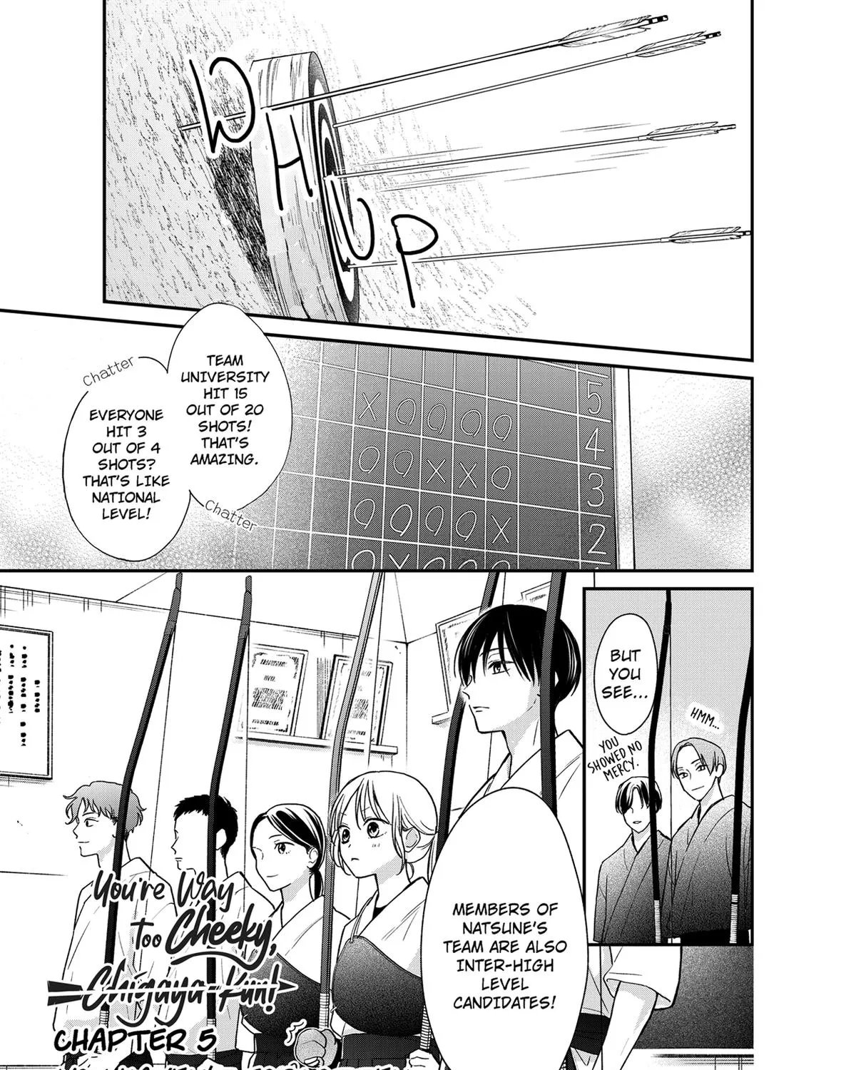 You’re Way Too Cheeky, Chigaya-kun! - Chapter 5 - Page 1