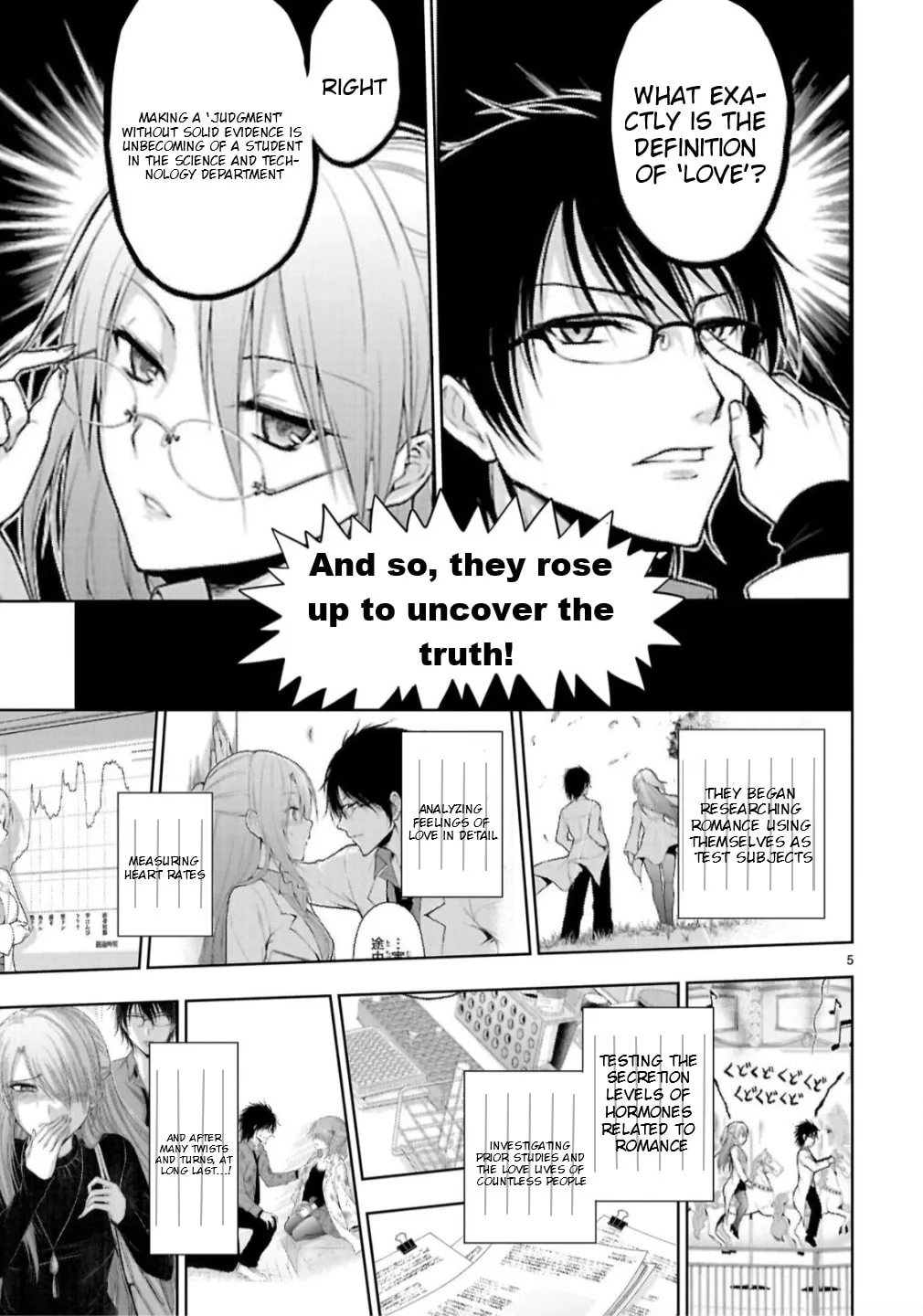 Rikei ga Koi ni Ochita no de Shoumei shitemita - Chapter 105 - Page 5