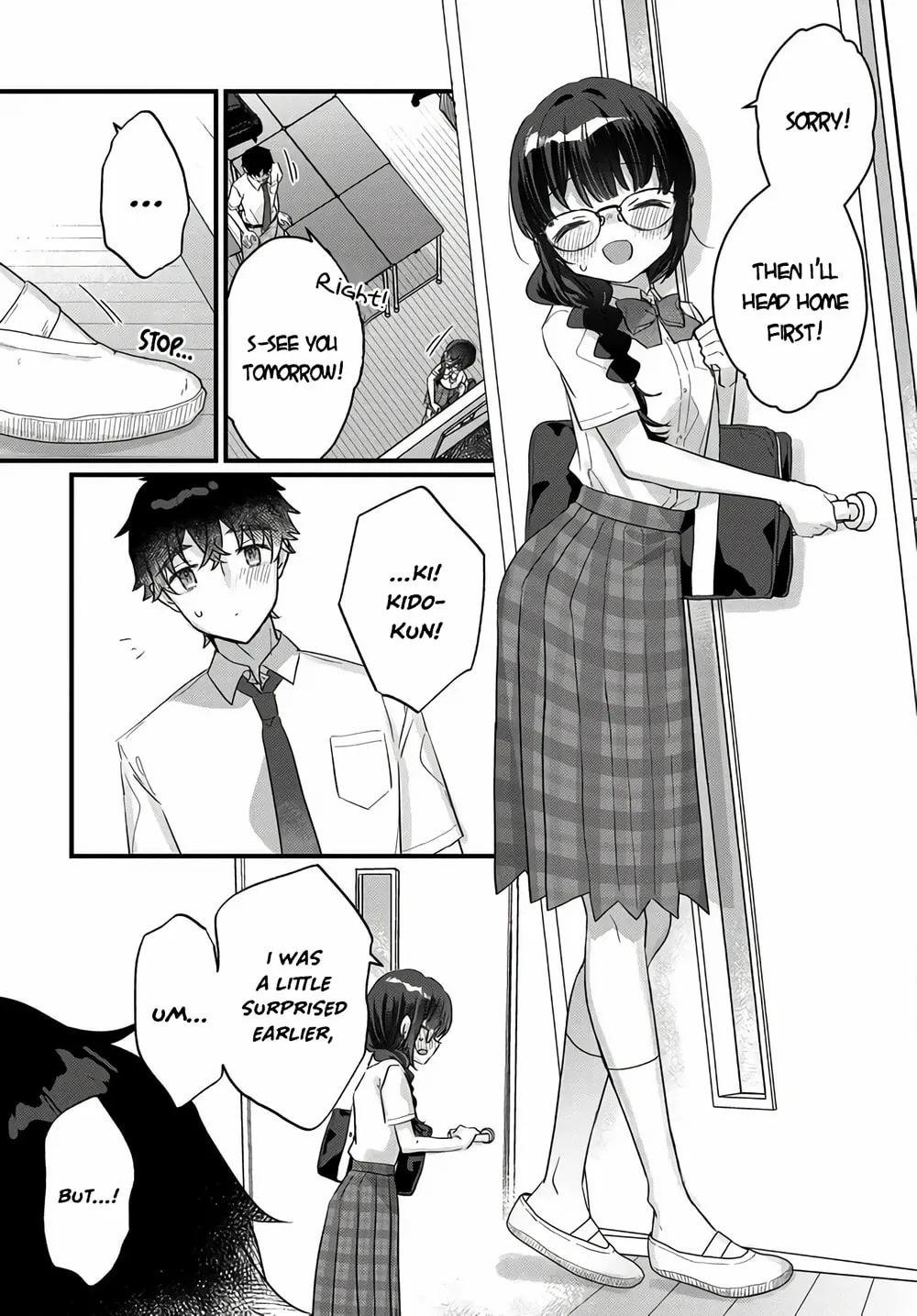 After I Let The Small And Cute Intellectual Senior Of The Literature Club Sit On My Lap, She Started Sitting There Every Day - Chapter 3.2 - Page 7