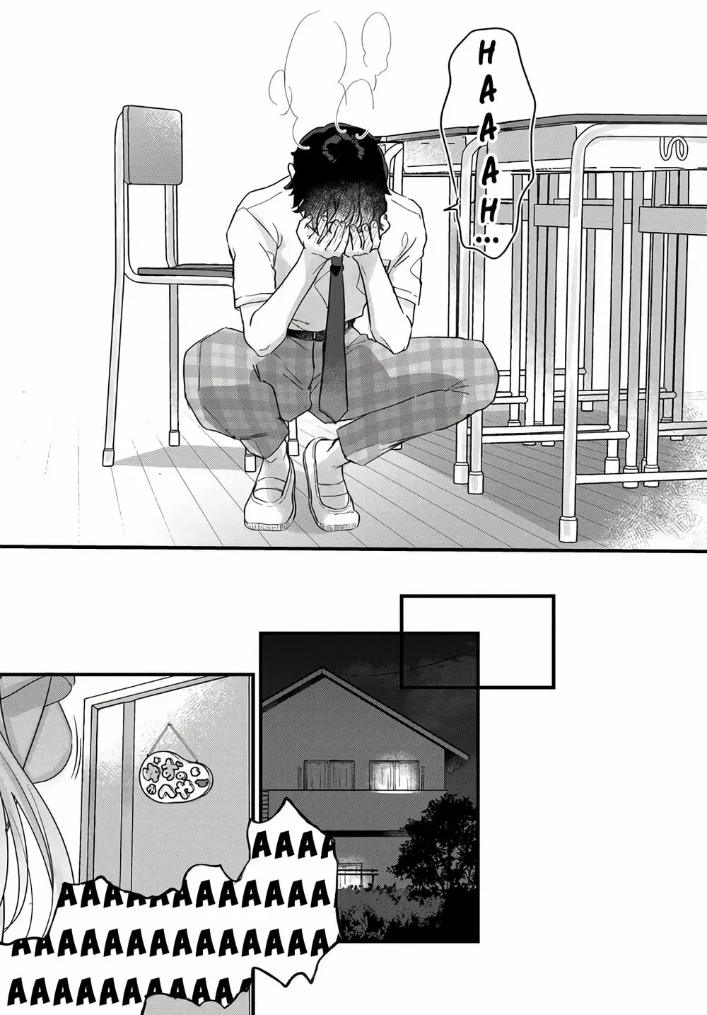 After I Let The Small And Cute Intellectual Senior Of The Literature Club Sit On My Lap, She Started Sitting There Every Day - Chapter 3.2 - Page 9