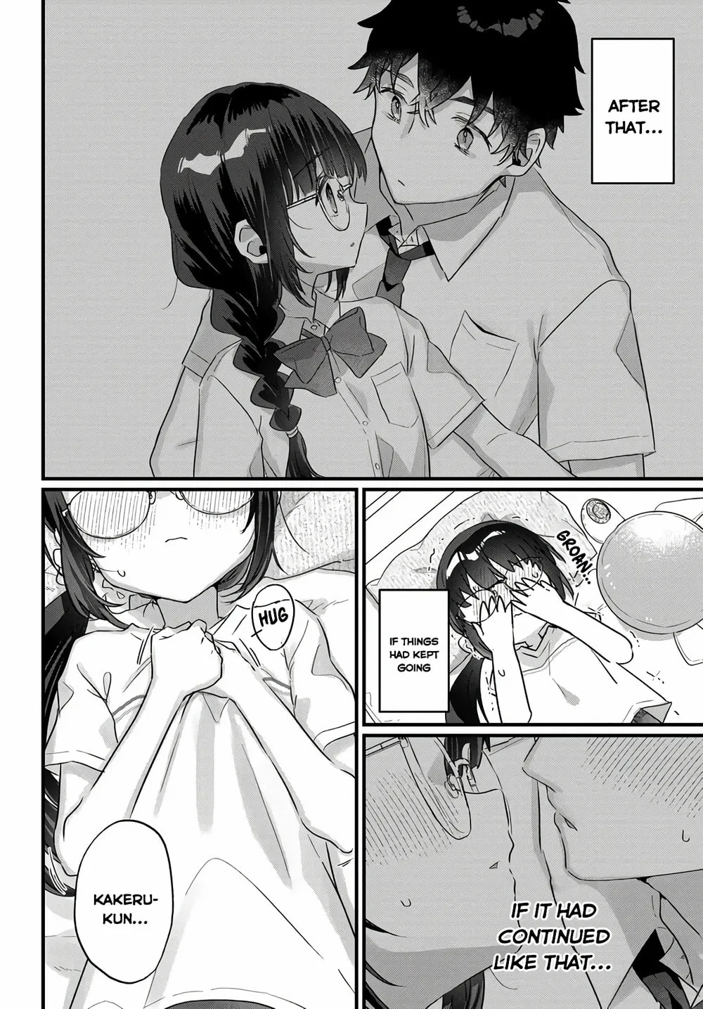 After I Let The Small And Cute Intellectual Senior Of The Literature Club Sit On My Lap, She Started Sitting There Every Day - Chapter 3.2 - Page 12