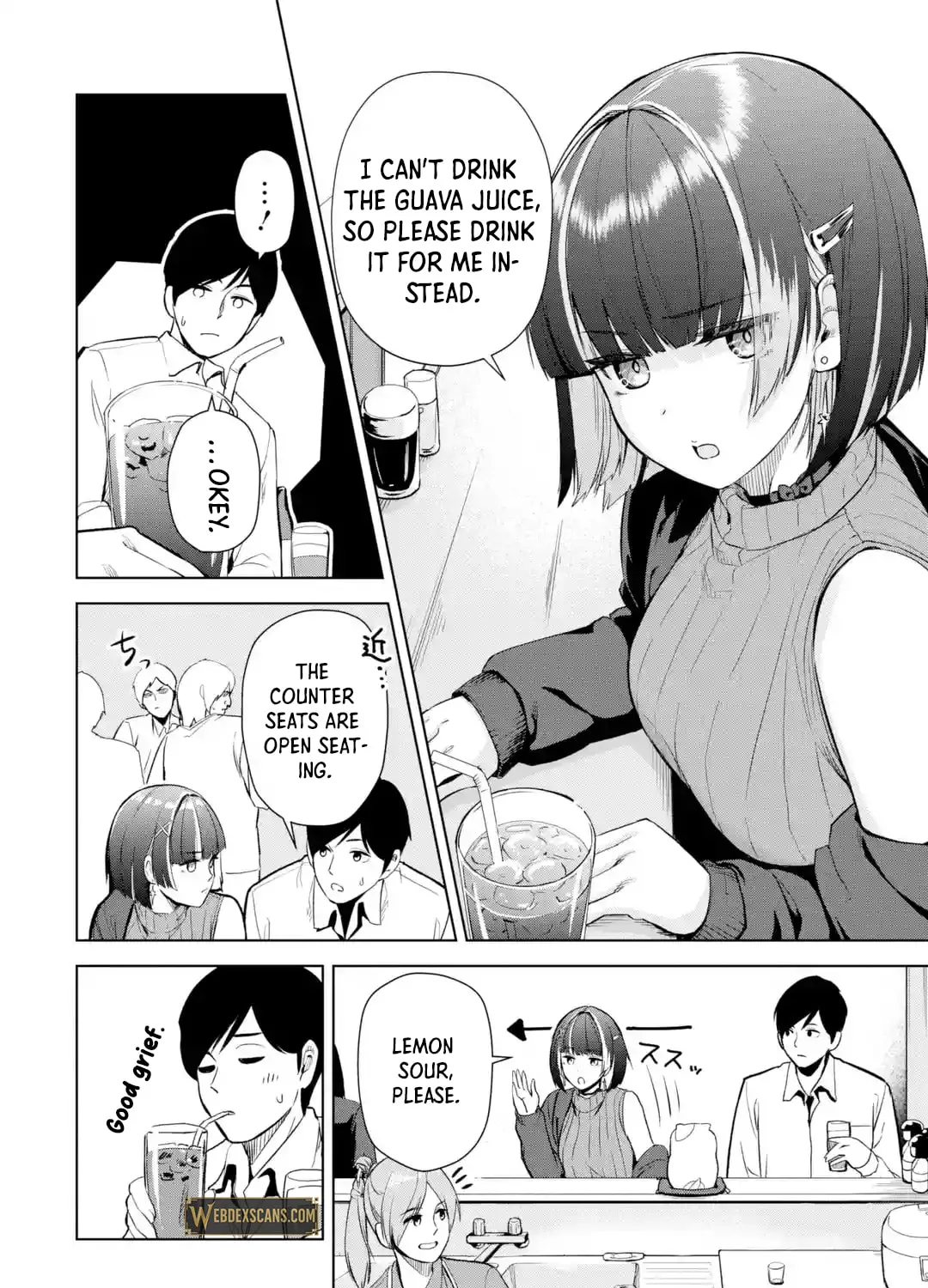 The Story of the Cool, Downer-type University Girl Beside Me at the Standing Bar - Chapter 1 - Page 23