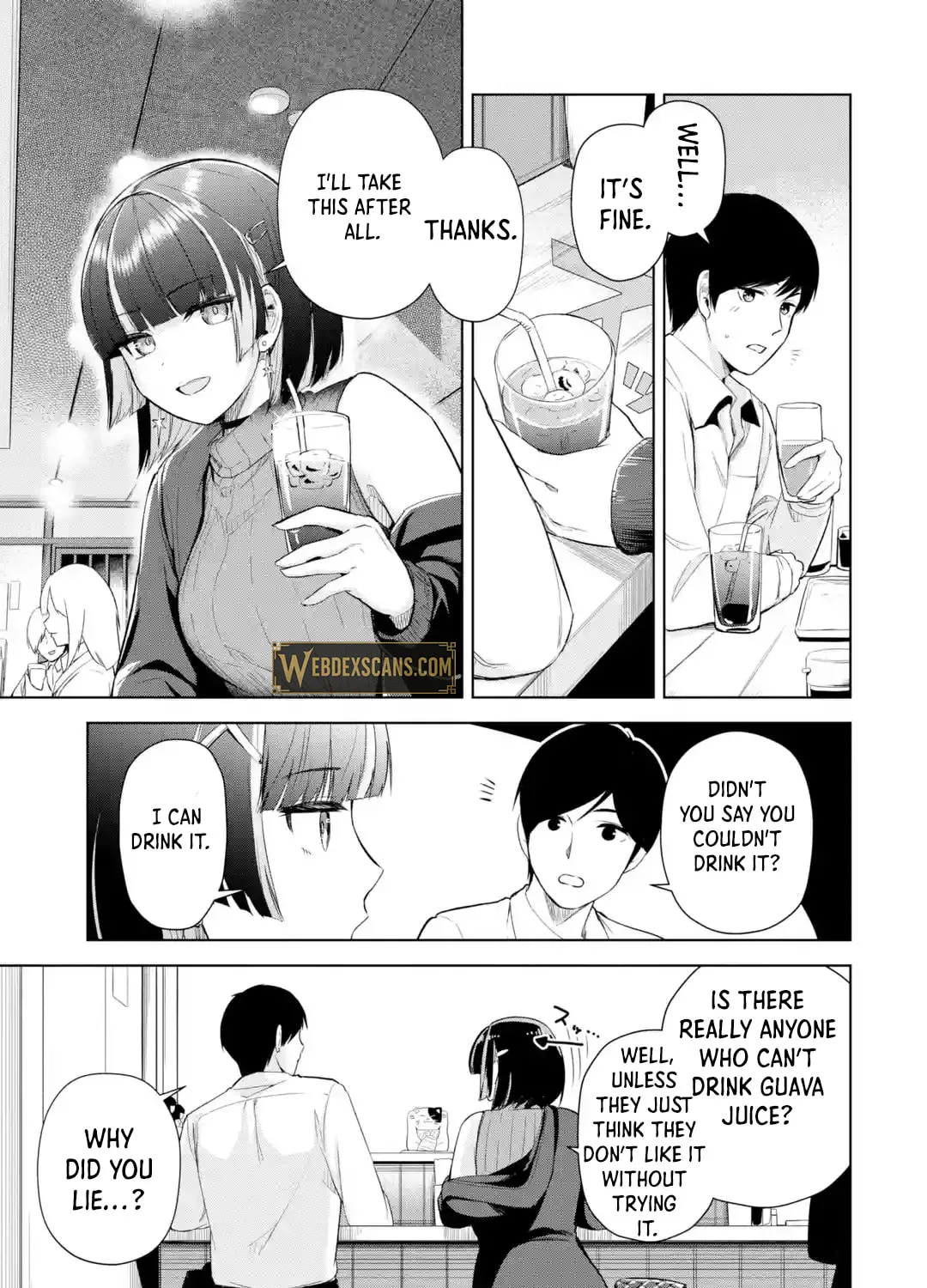 The Story of the Cool, Downer-type University Girl Beside Me at the Standing Bar - Chapter 1 - Page 32