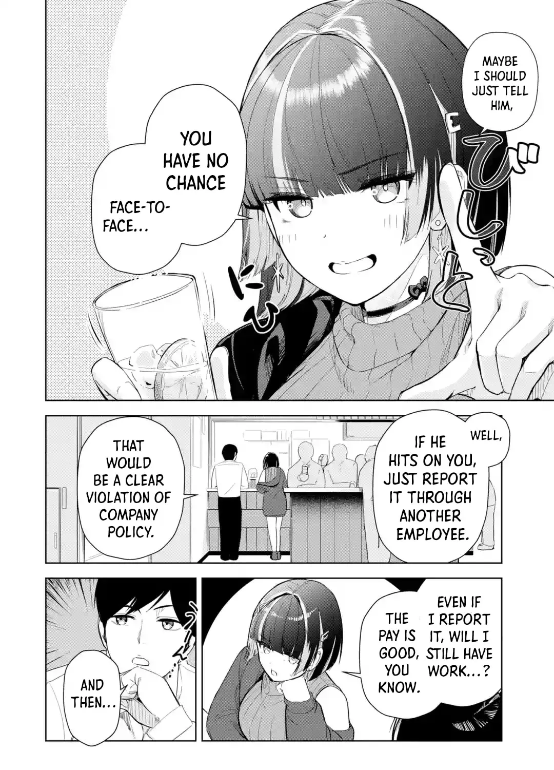 The Story of the Cool, Downer-type University Girl Beside Me at the Standing Bar - Chapter 1 - Page 41
