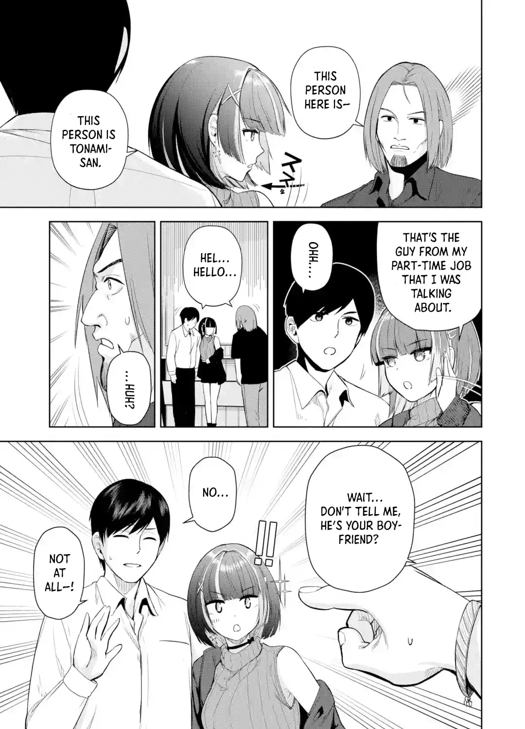 The Story of the Cool, Downer-type University Girl Beside Me at the Standing Bar - Chapter 1 - Page 50