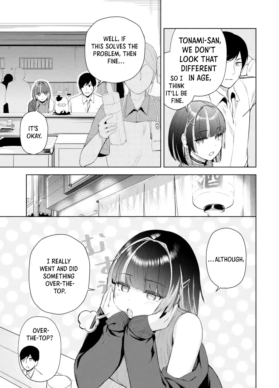The Story of the Cool, Downer-type University Girl Beside Me at the Standing Bar - Chapter 1 - Page 57