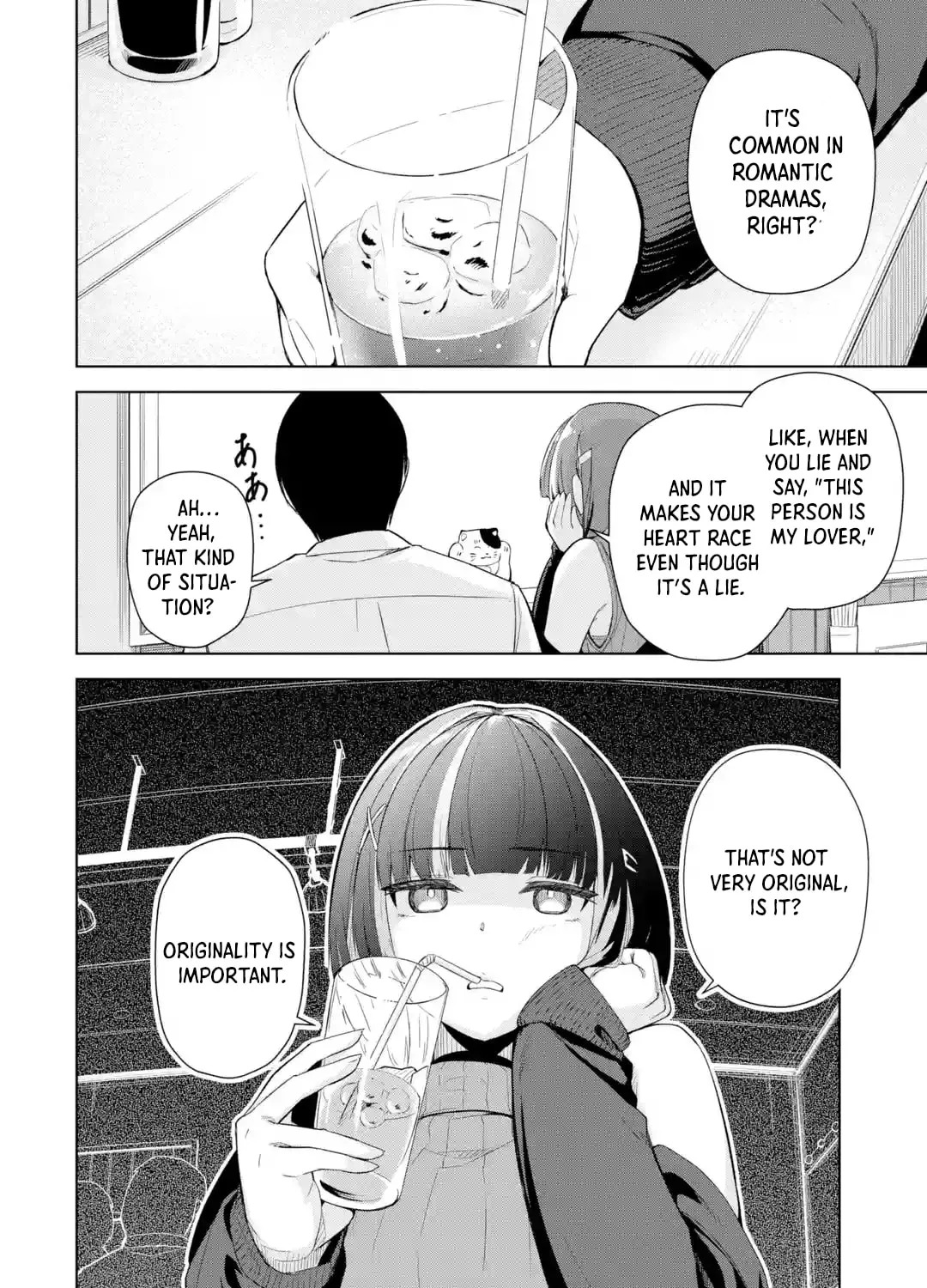 The Story of the Cool, Downer-type University Girl Beside Me at the Standing Bar - Chapter 1 - Page 59