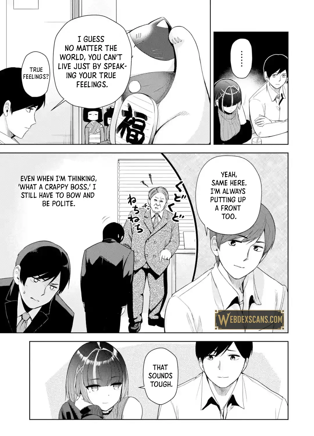 The Story of the Cool, Downer-type University Girl Beside Me at the Standing Bar - Chapter 1 - Page 64