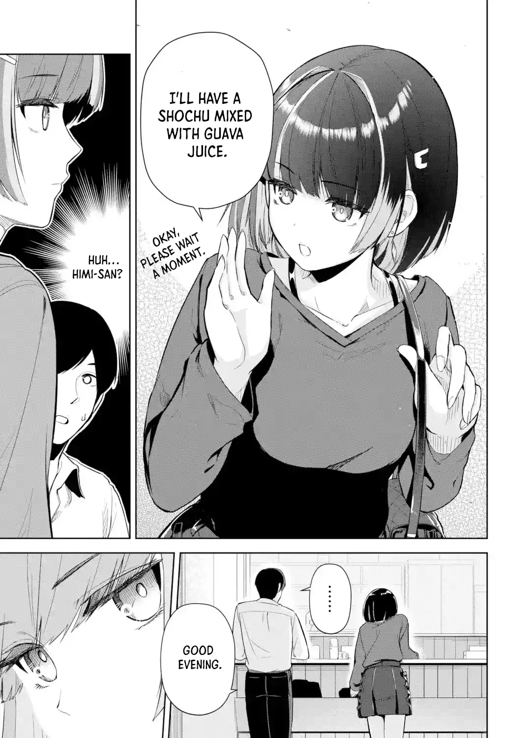 The Story of the Cool, Downer-type University Girl Beside Me at the Standing Bar - Chapter 2 - Page 5