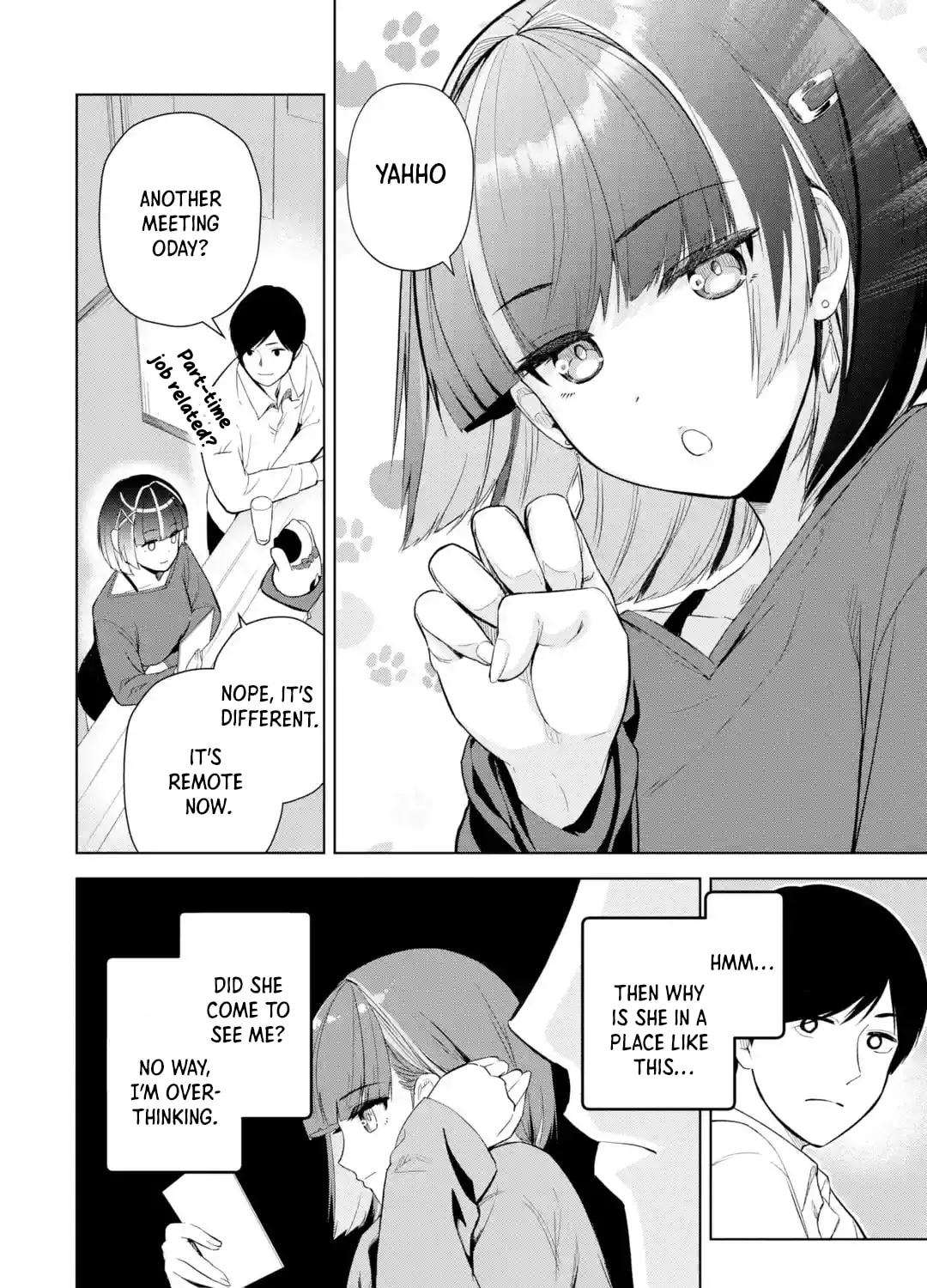 The Story of the Cool, Downer-type University Girl Beside Me at the Standing Bar - Chapter 2 - Page 7