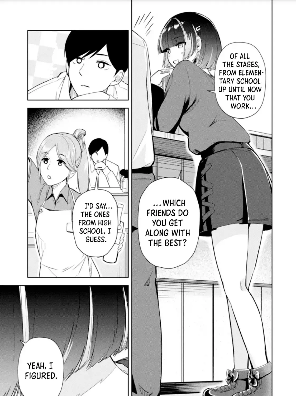 The Story of the Cool, Downer-type University Girl Beside Me at the Standing Bar - Chapter 2 - Page 25