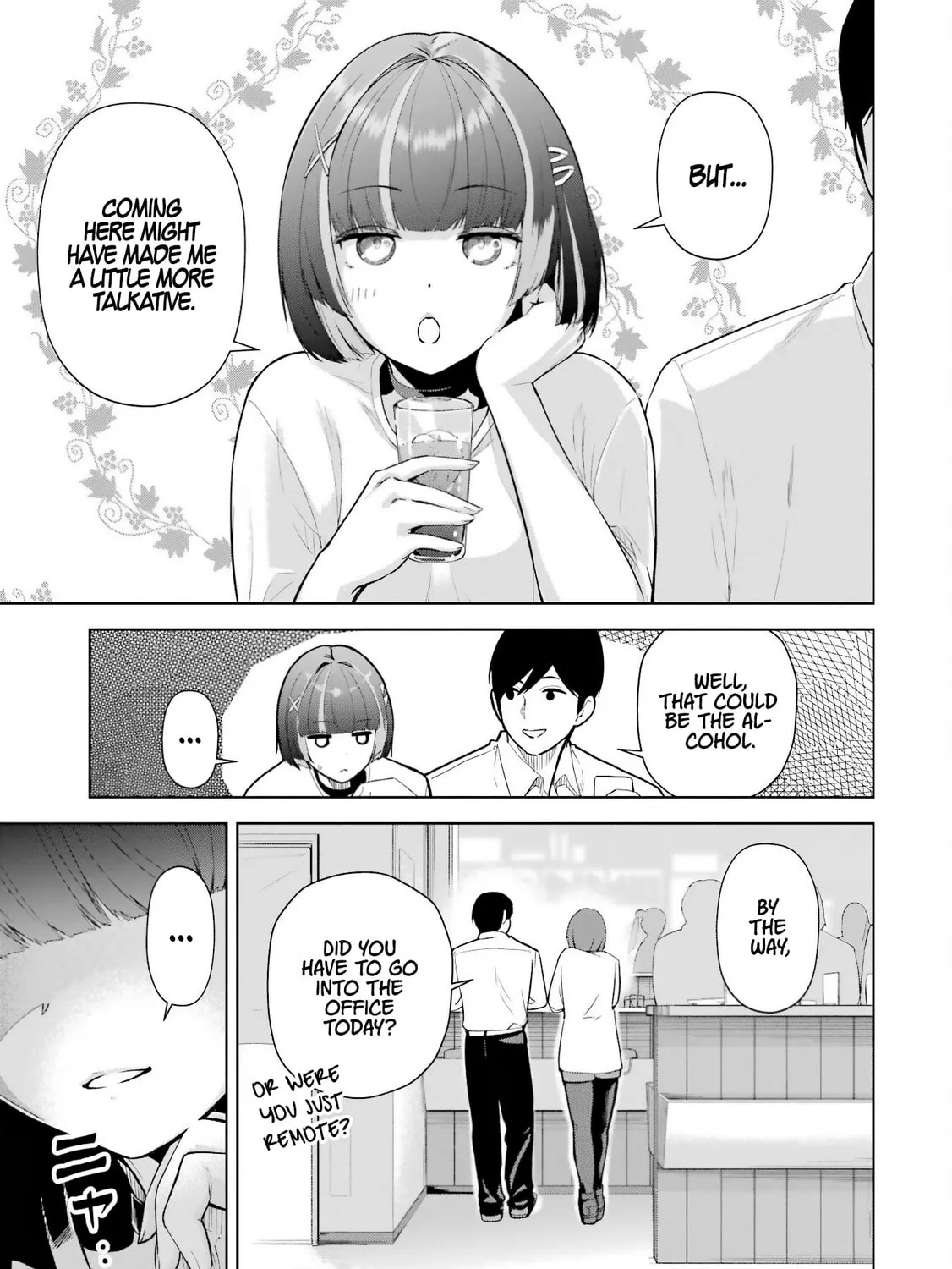 The Story of the Cool, Downer-type University Girl Beside Me at the Standing Bar - Chapter 3 - Page 11