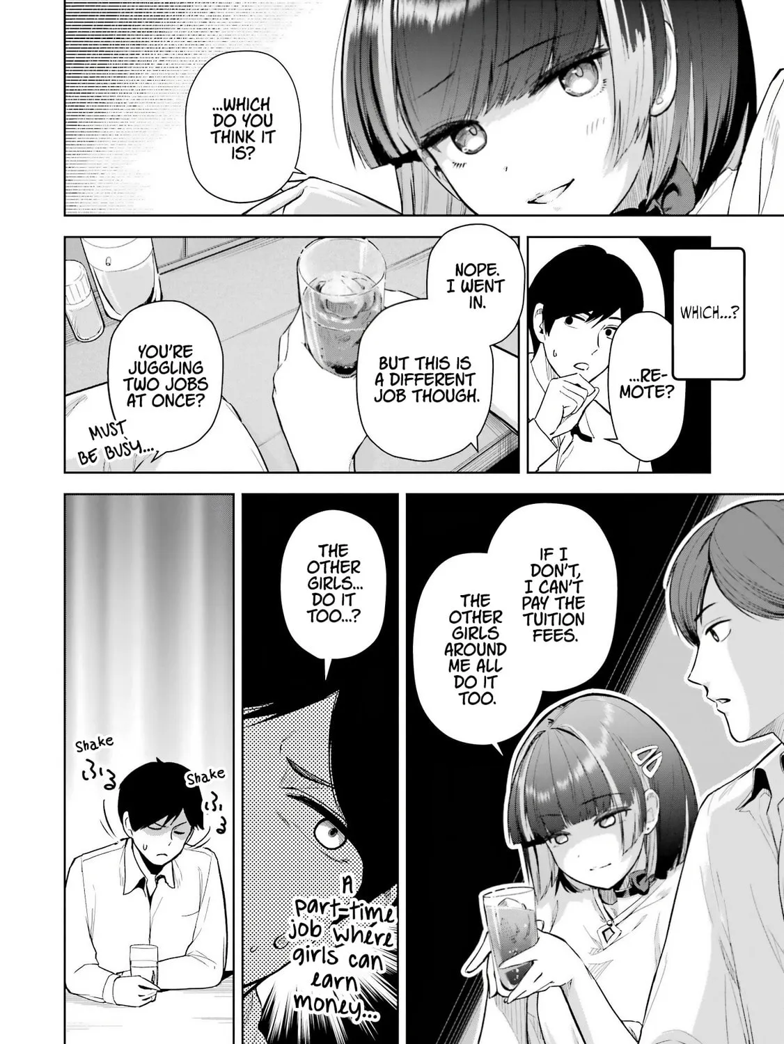 The Story of the Cool, Downer-type University Girl Beside Me at the Standing Bar - Chapter 3 - Page 13