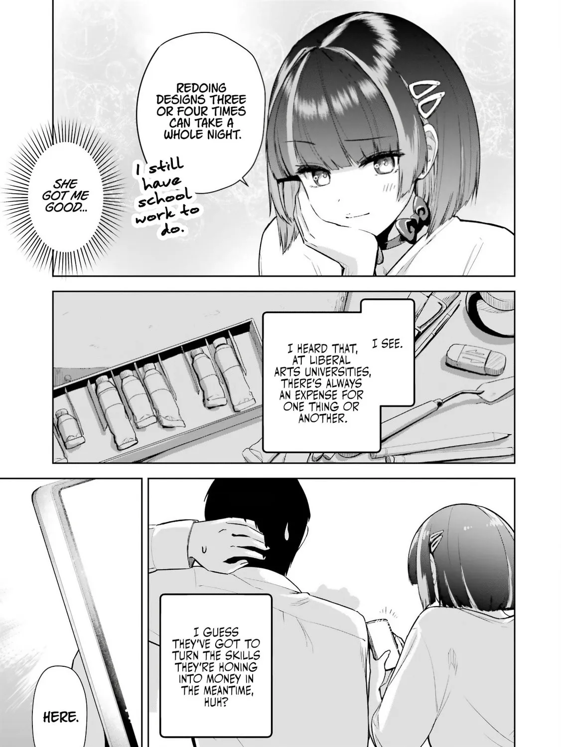 The Story of the Cool, Downer-type University Girl Beside Me at the Standing Bar - Chapter 3 - Page 23