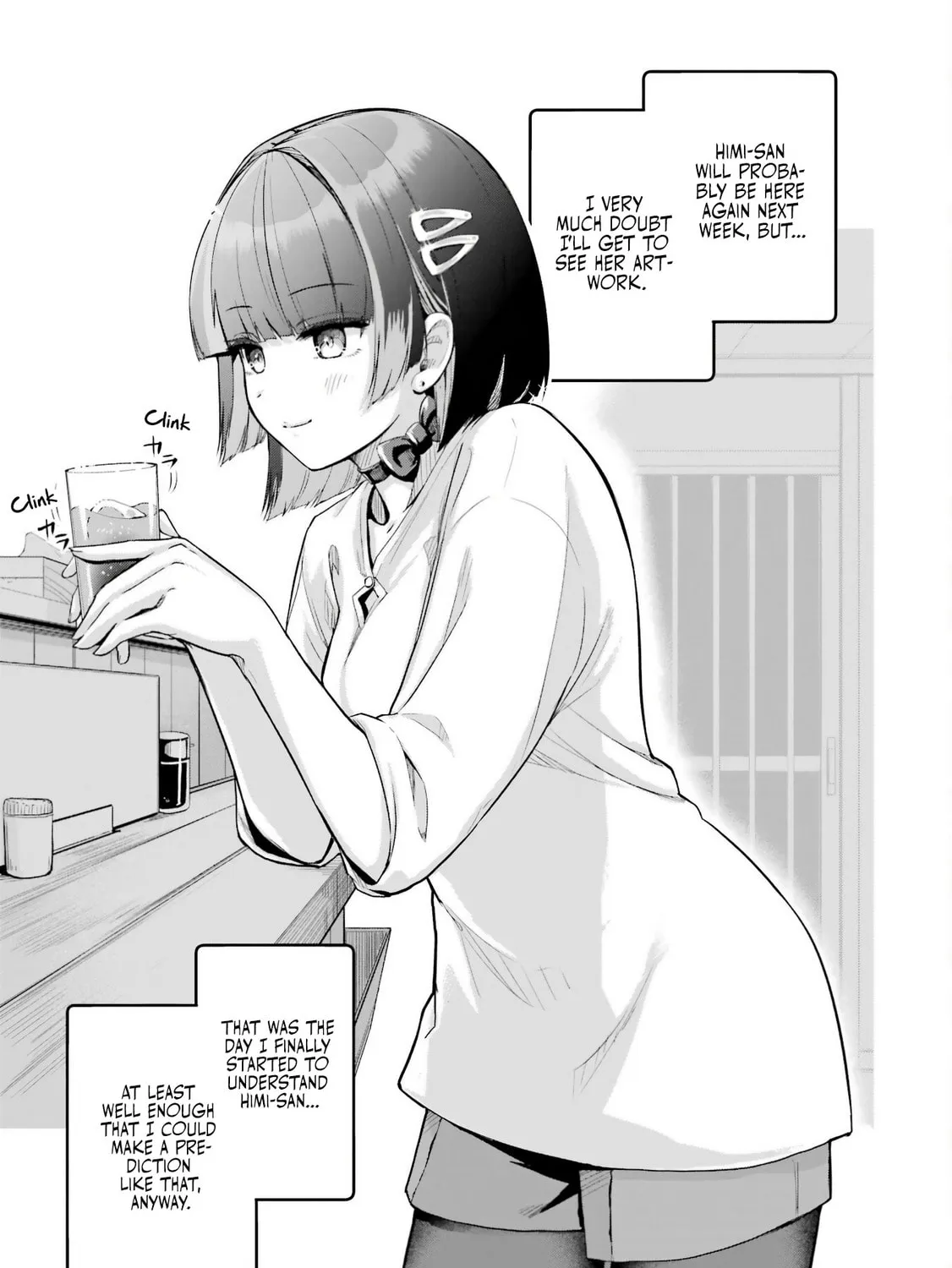 The Story of the Cool, Downer-type University Girl Beside Me at the Standing Bar - Chapter 3 - Page 31