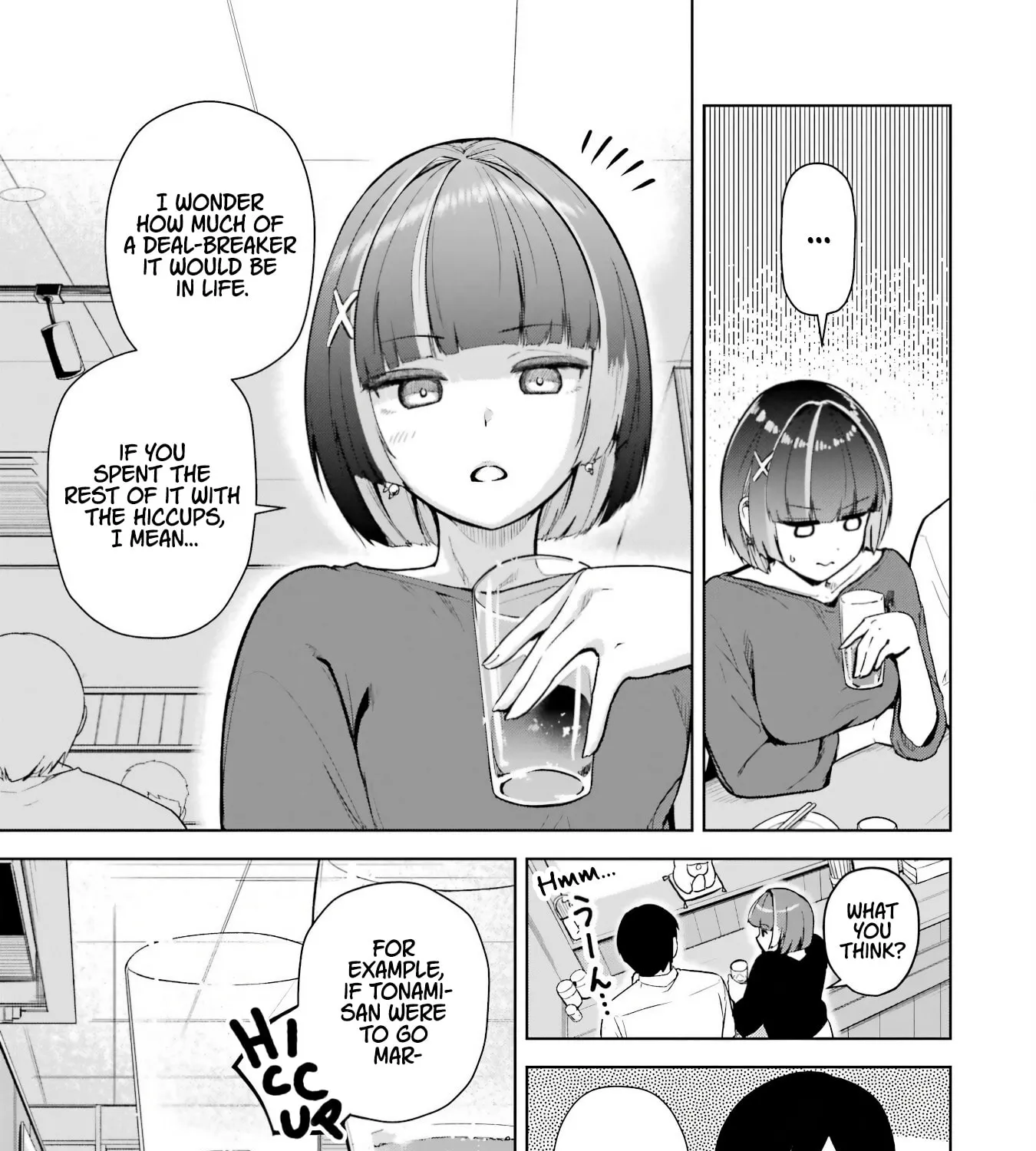 The Story of the Cool, Downer-type University Girl Beside Me at the Standing Bar - Chapter 4 - Page 11