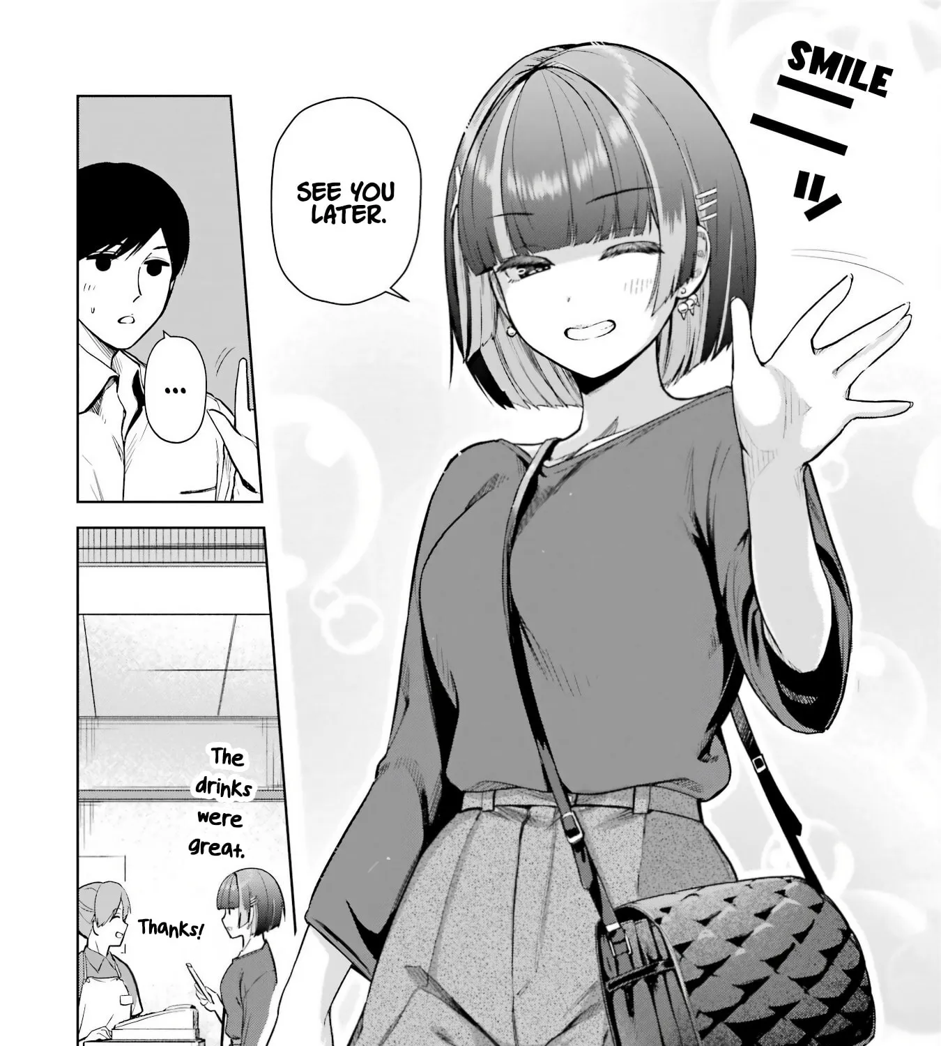 The Story of the Cool, Downer-type University Girl Beside Me at the Standing Bar - Chapter 4 - Page 37