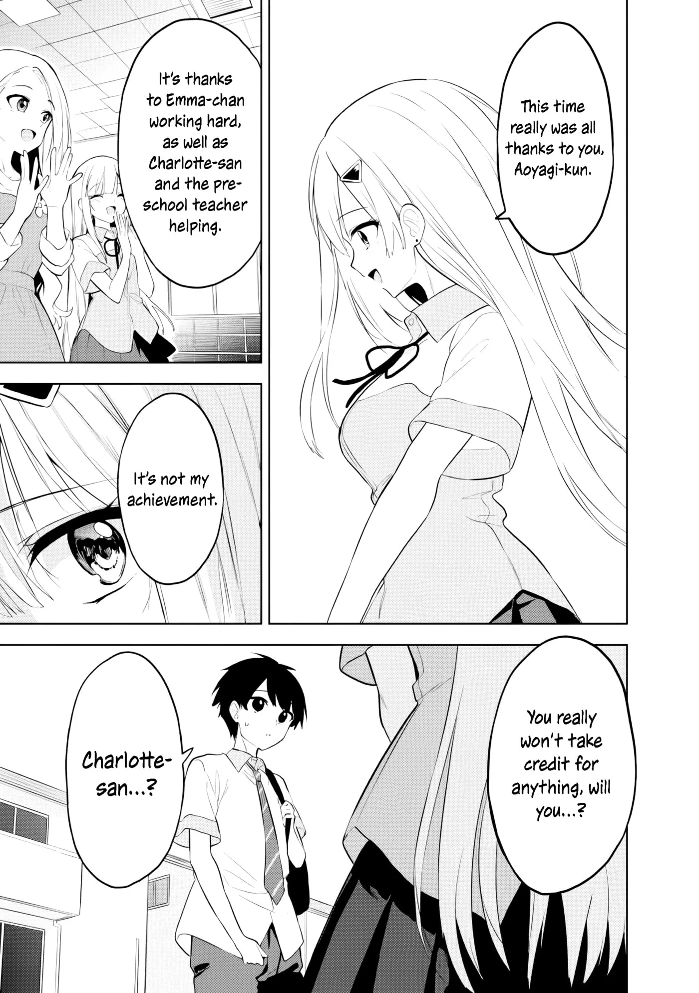 Maigo ni Natteita Youjo wo Tasuketara, Otonari ni Sumu Bishoujo Ryuugakusei ga Ie ni Asobi ni Kuru You ni Natta Ken Nitsuite - Chapter 31 - Page 27