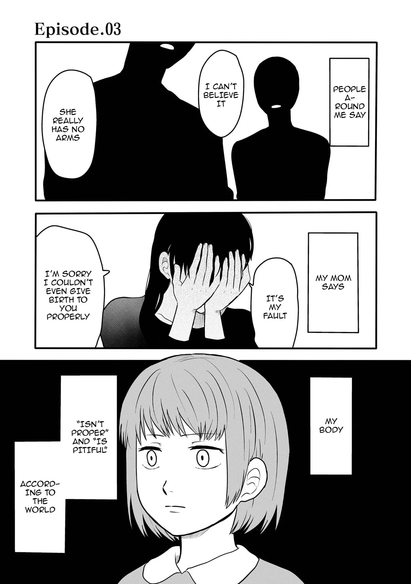 I Cannot Grasp Her Arms - Chapter 3 - Page 1