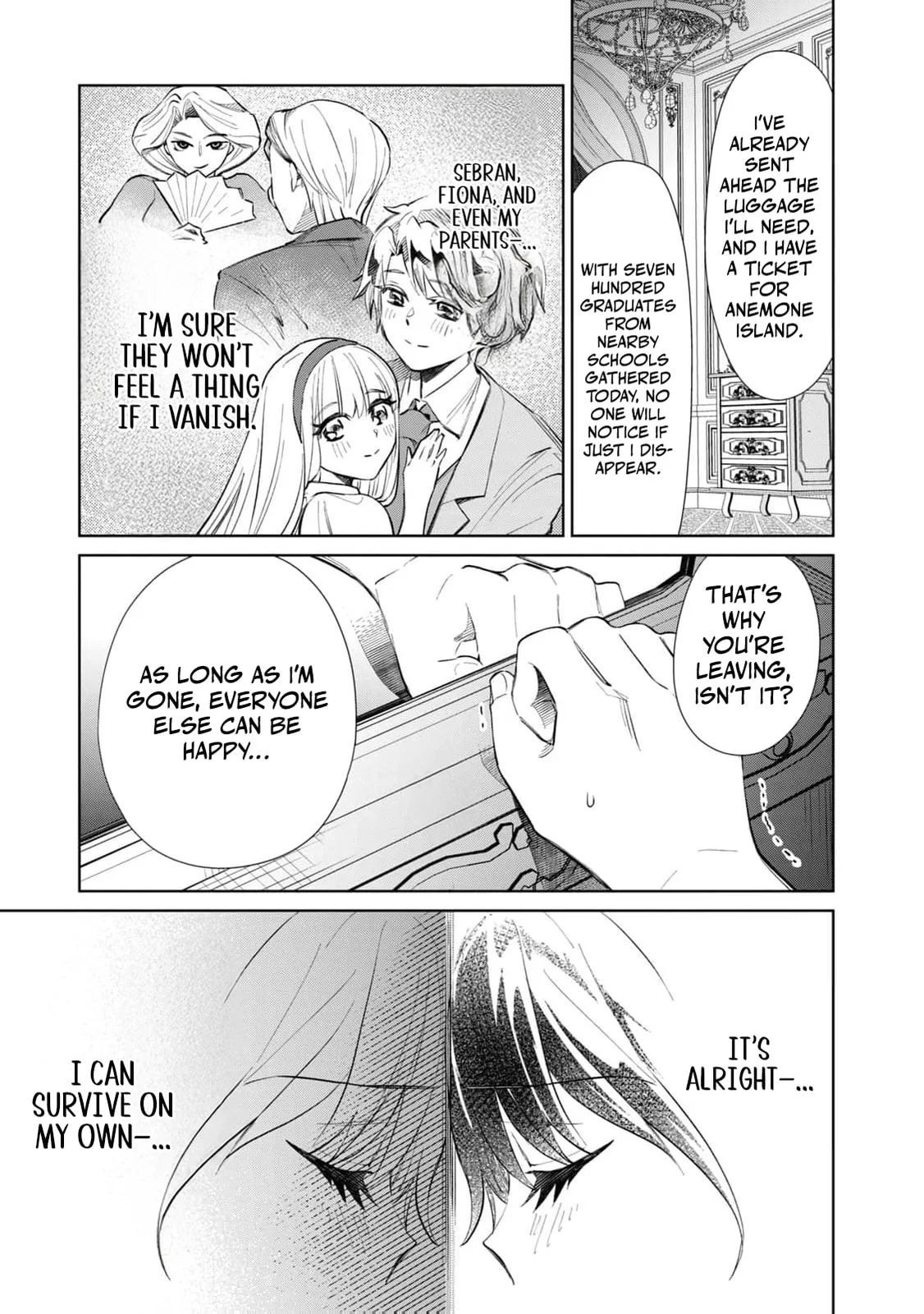 I Only Meant to Disappear Quietly - Chapter 8 - Page 4