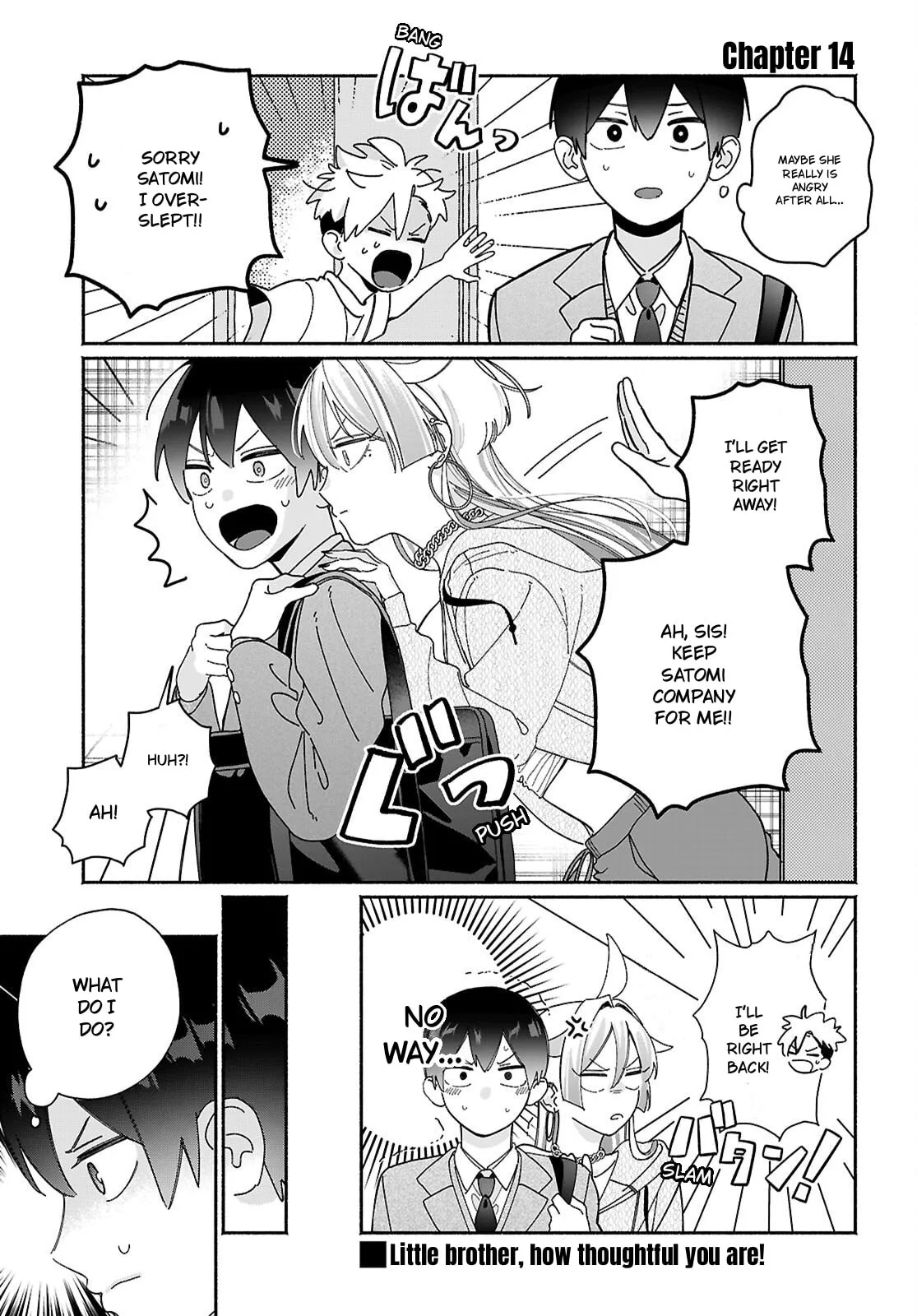 My Friend's Sister Is Scary but Nice - Chapter 14 - Page 1