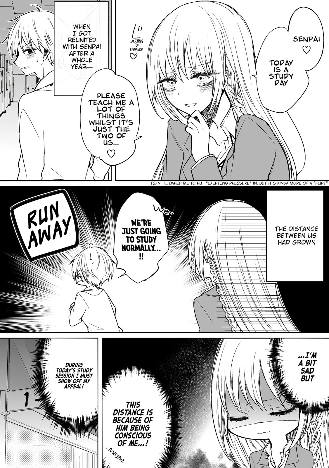 Wholehearted Domineering Junior - Chapter 49.4 - Page 1