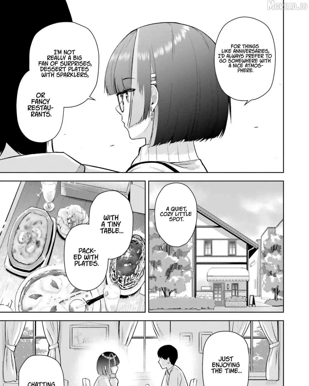 The Story of the Cool, Downer-type University Girl Beside Me at the Standing Bar - Chapter 5 - Page 21