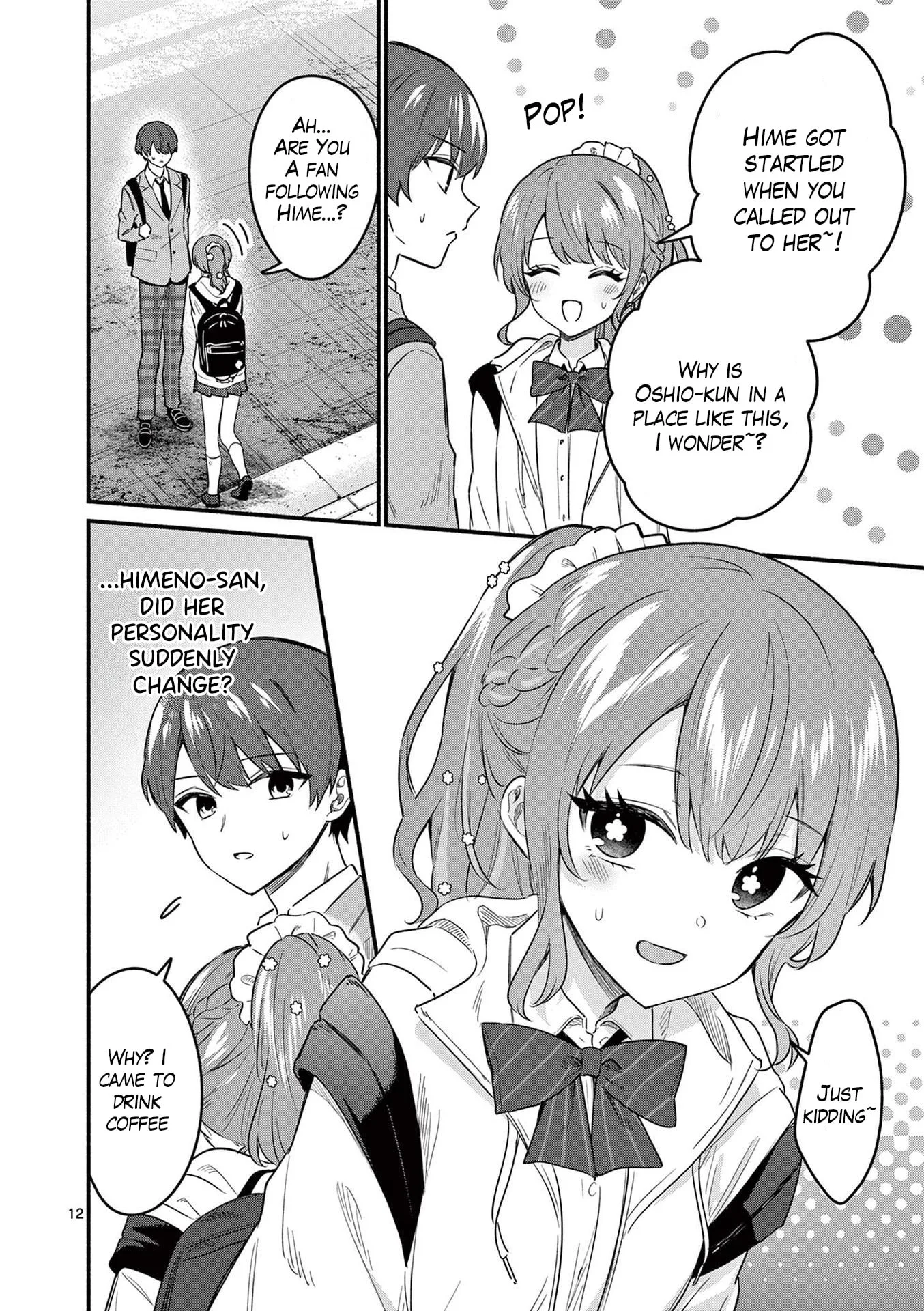 Shiotaiou no Sato-san ga Ore ni dake Amai - Chapter 83 - Page 12