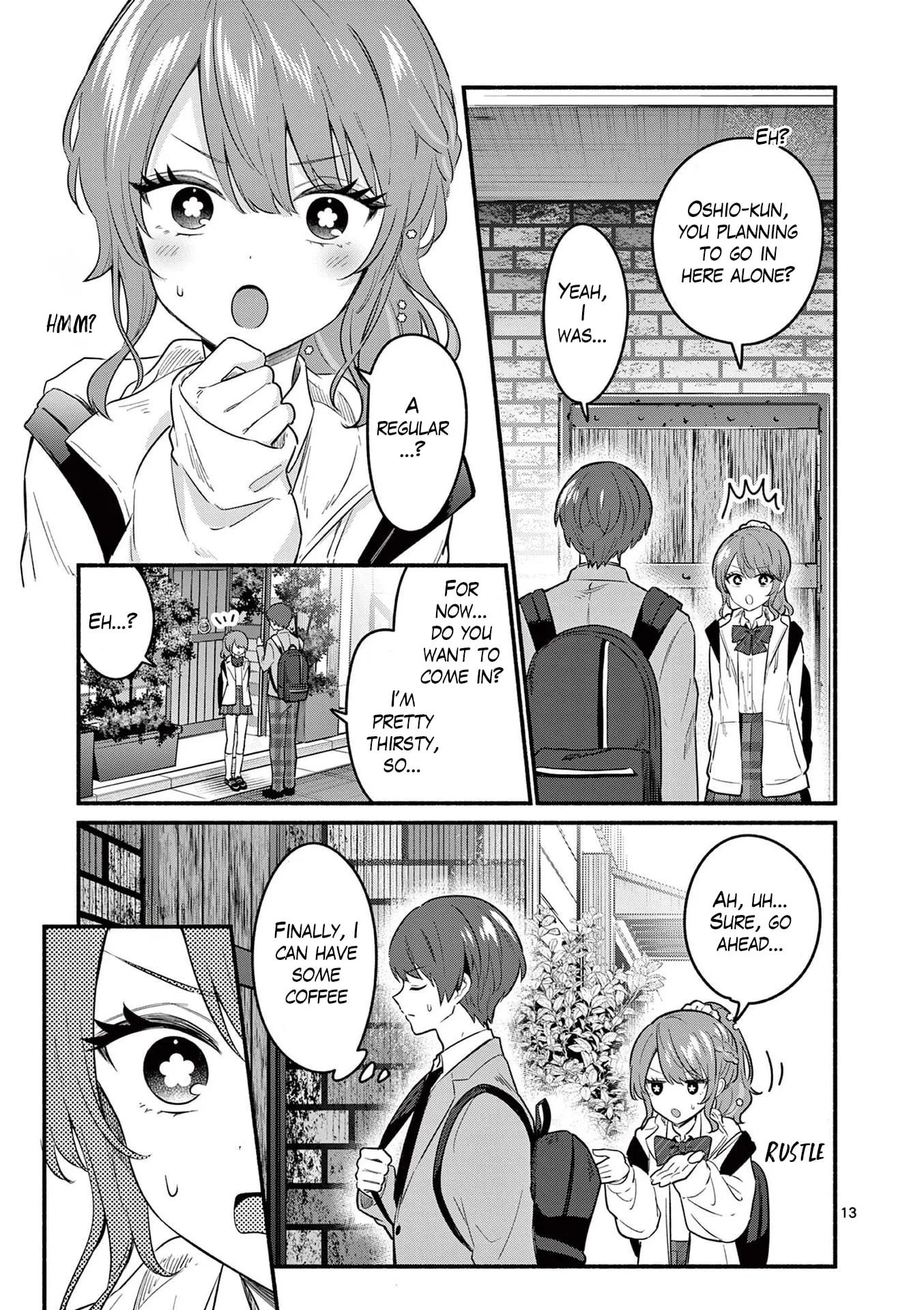 Shiotaiou no Sato-san ga Ore ni dake Amai - Chapter 83 - Page 13