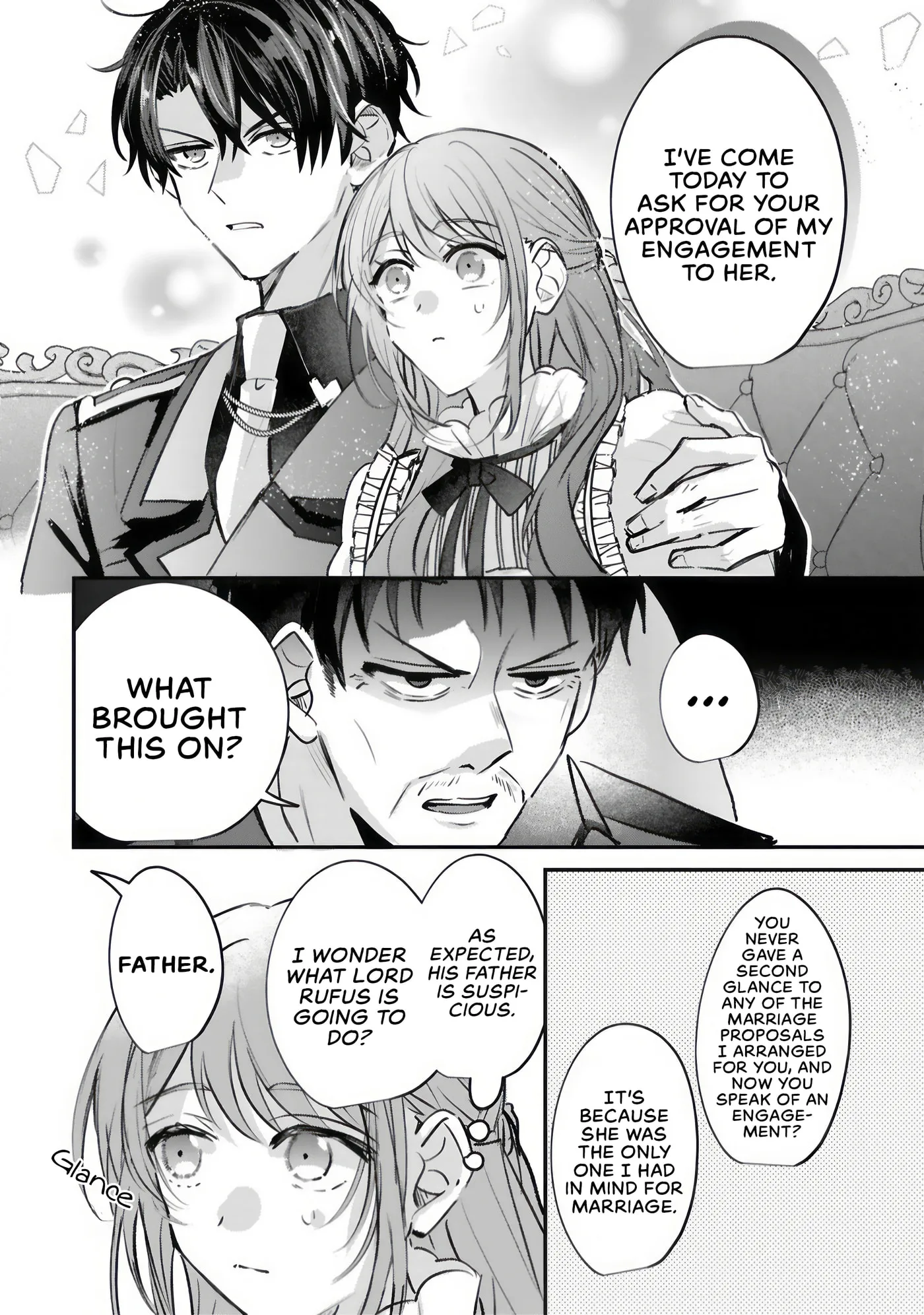A Love-Distrusting Noble Lady Doesn't Notice the Cold Knight's Devotion - Chapter 3.1 - Page 6