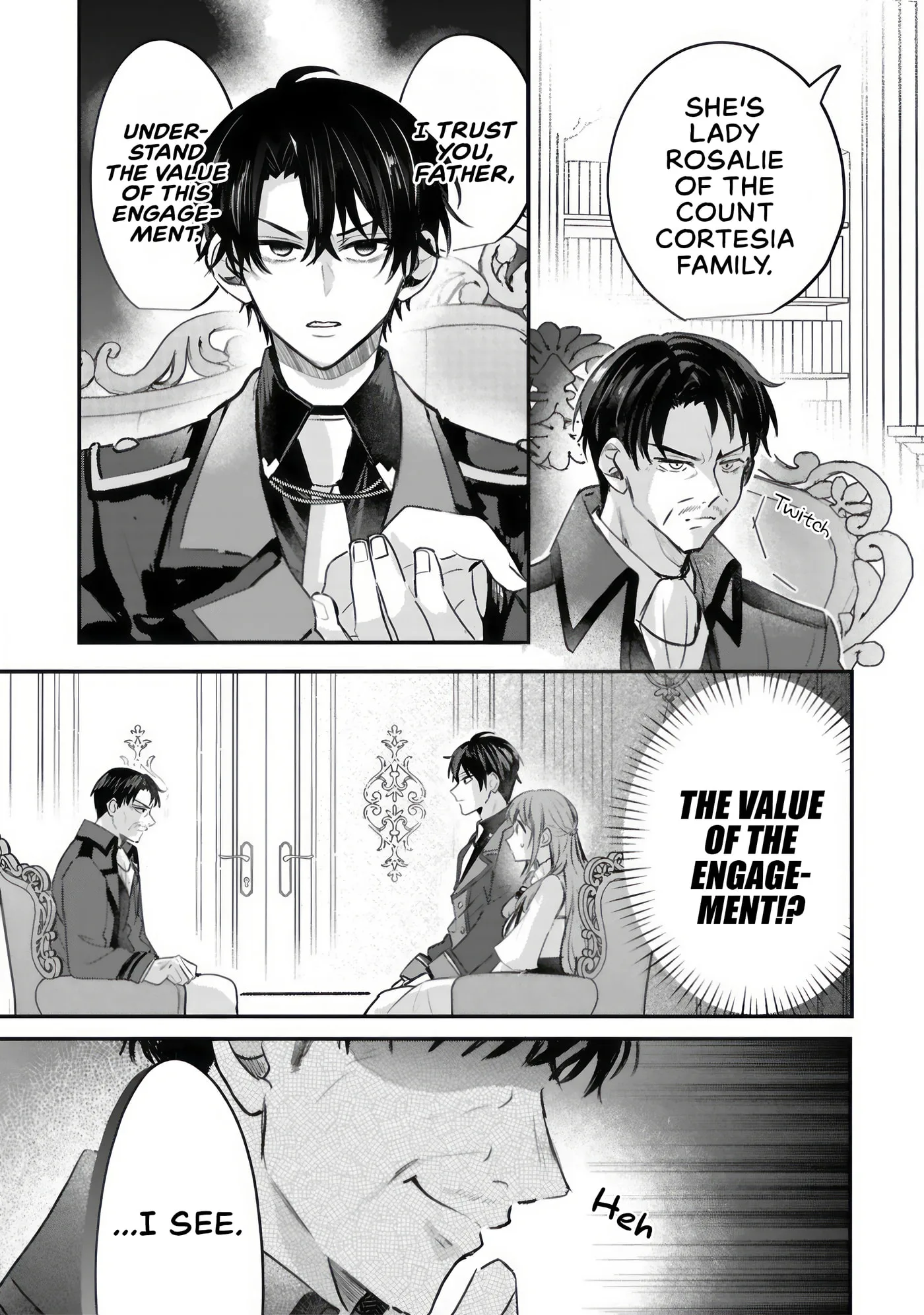 A Love-Distrusting Noble Lady Doesn't Notice the Cold Knight's Devotion - Chapter 3.1 - Page 7