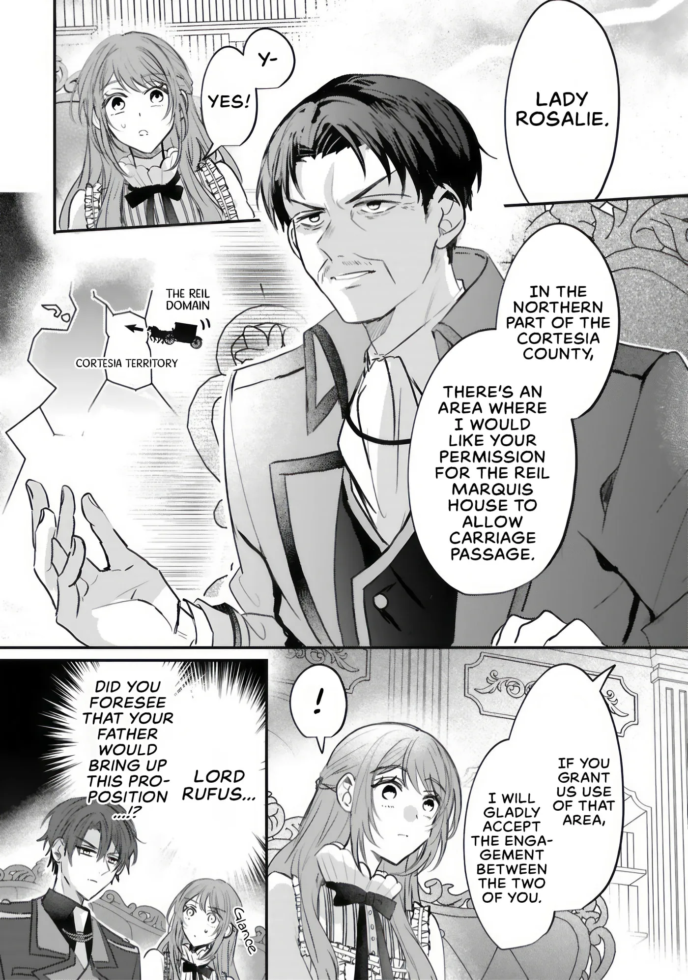 A Love-Distrusting Noble Lady Doesn't Notice the Cold Knight's Devotion - Chapter 3.1 - Page 8