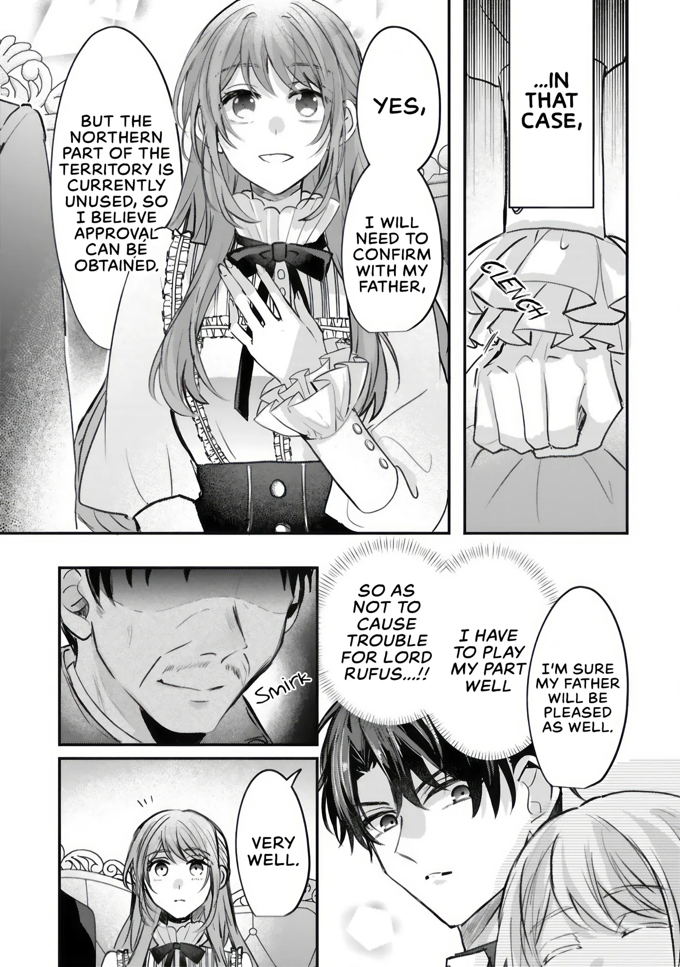 A Love-Distrusting Noble Lady Doesn't Notice the Cold Knight's Devotion - Chapter 3.1 - Page 9