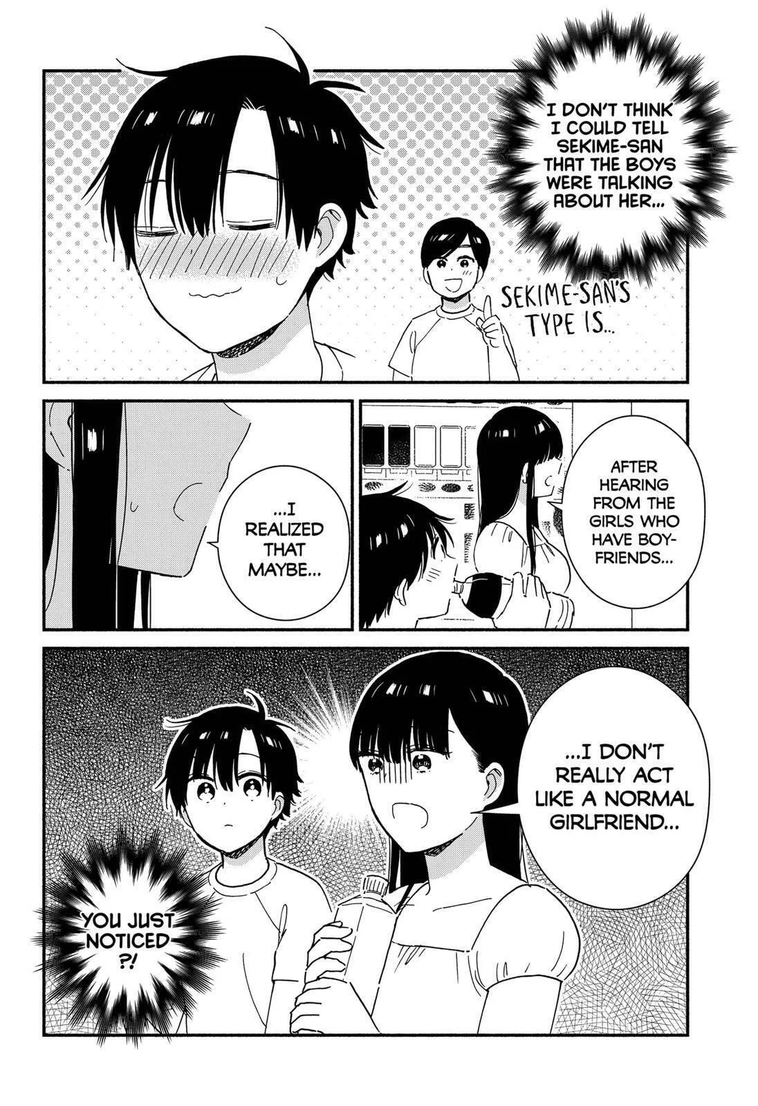 Don't Blush, Sekime-san! - Chapter 24 - Page 4