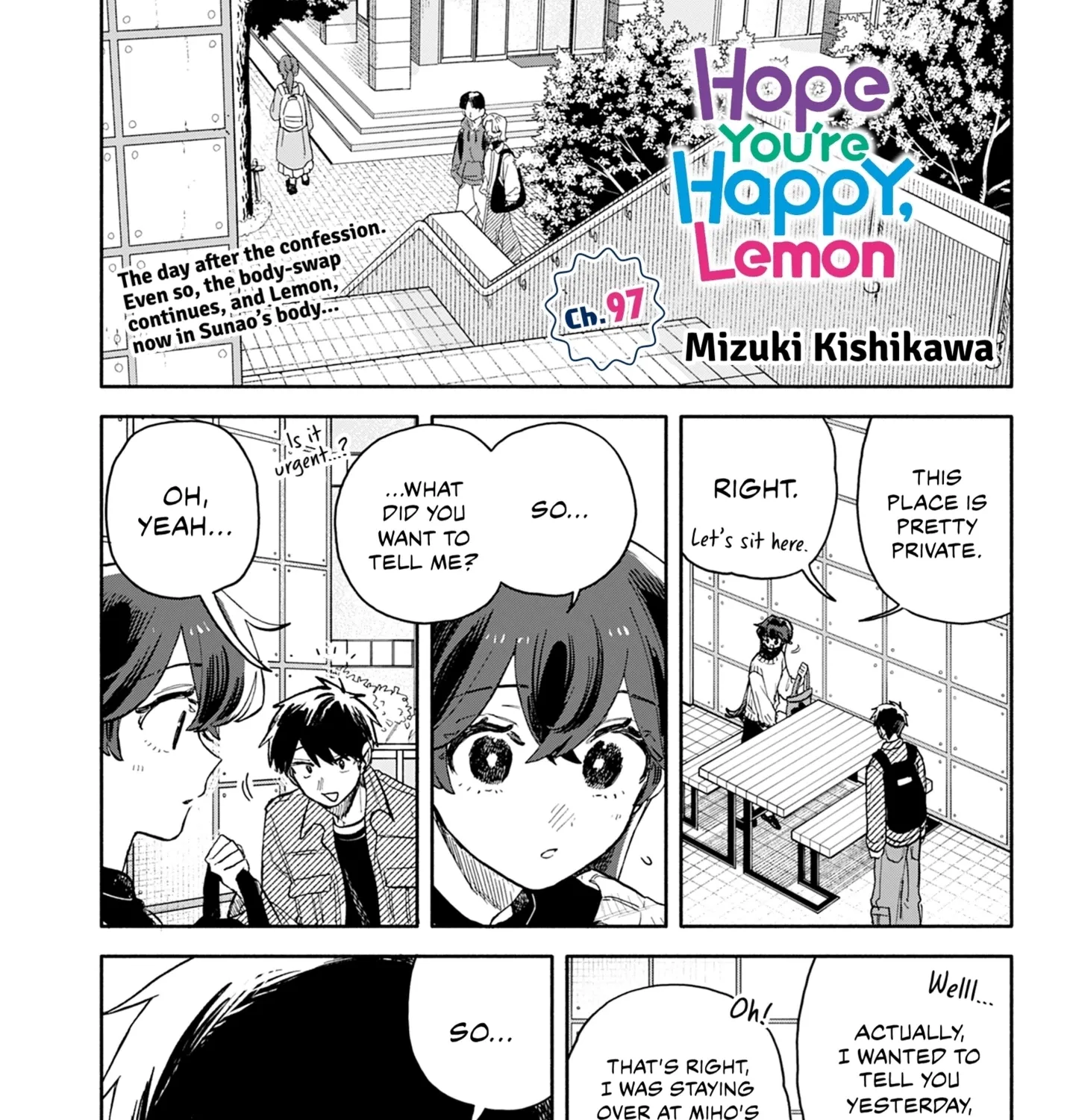 Hope You're Happy, Lemon - Chapter 97 - Page 1