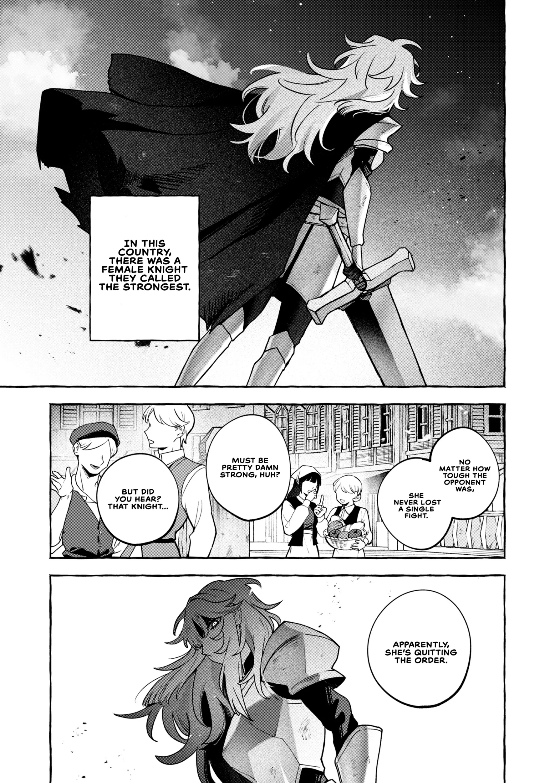 I Kept Spoiling a Female Knight Who Knew Nothing but Fighting - Chapter 1 - Page 1