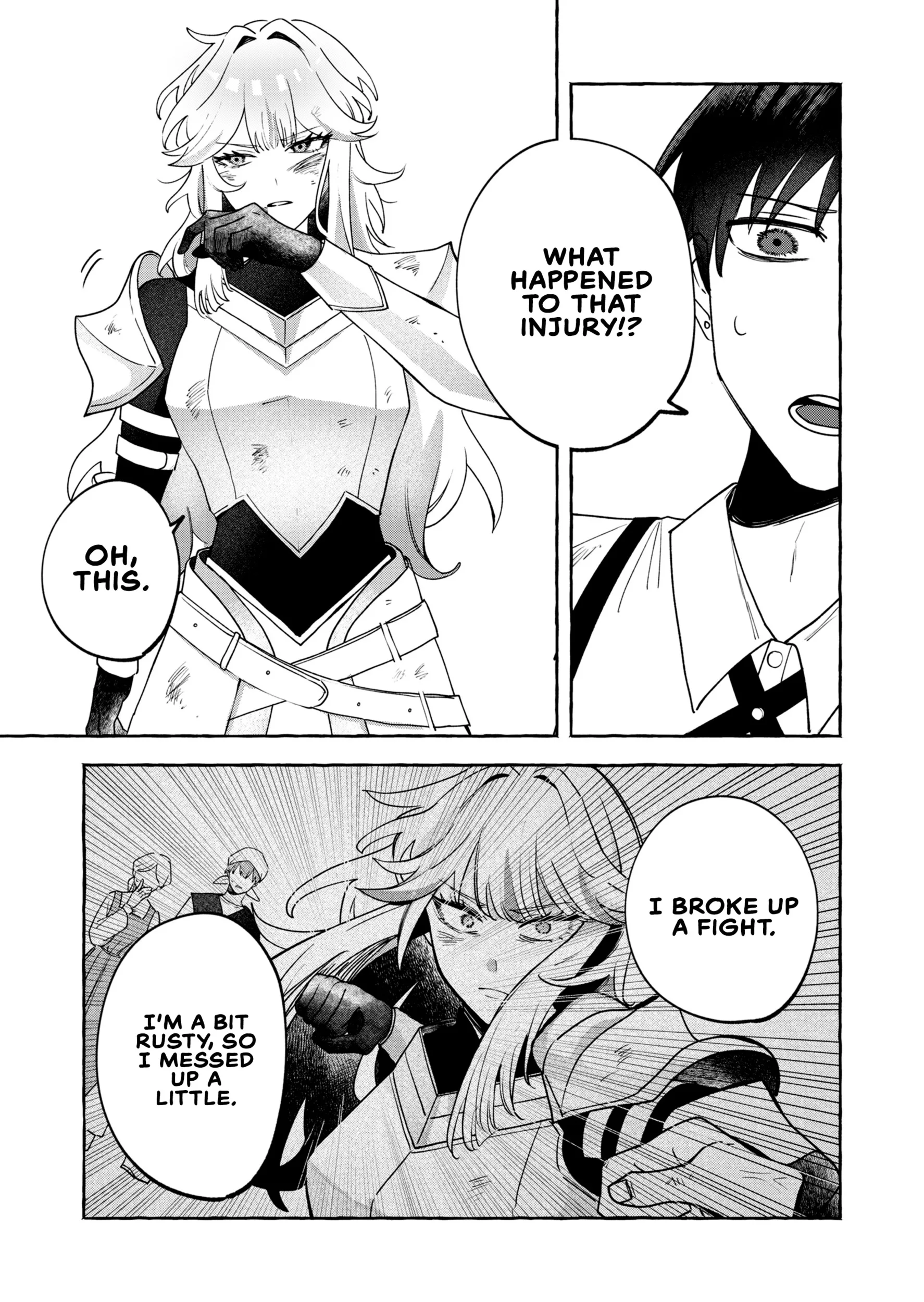 I Kept Spoiling a Female Knight Who Knew Nothing but Fighting - Chapter 1 - Page 17