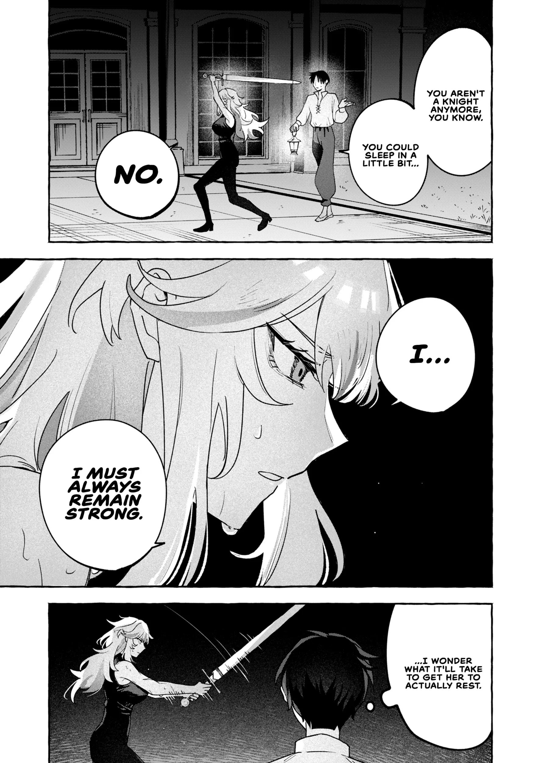 I Kept Spoiling a Female Knight Who Knew Nothing but Fighting - Chapter 2 - Page 2
