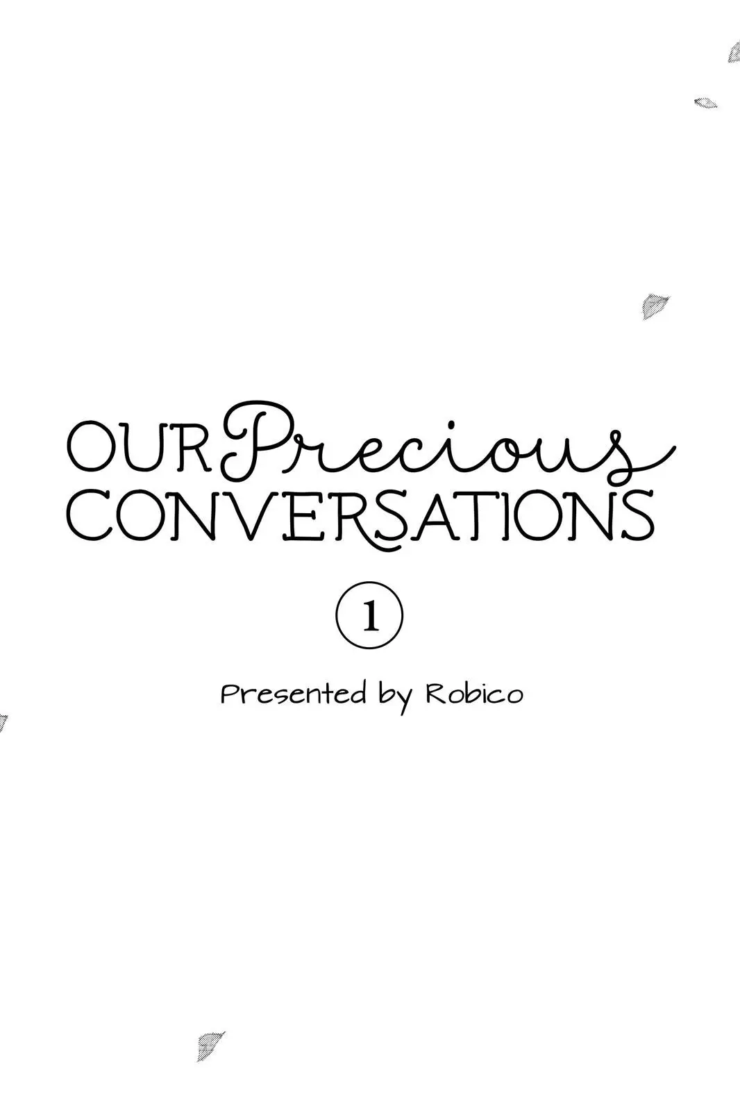 Our Precious Conversations - Chapter 1 - Page 2