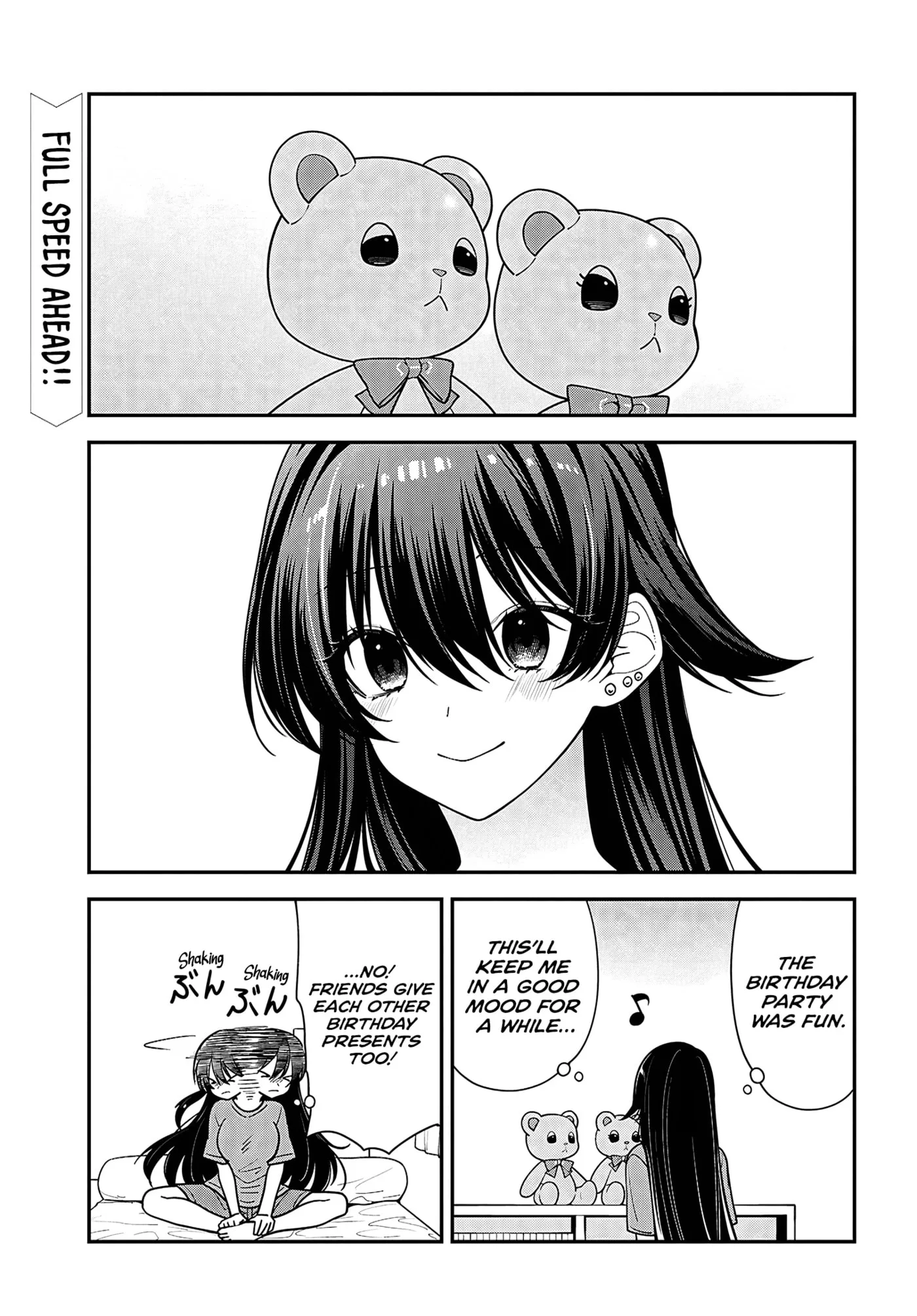 Tonari no Seki no Yankee Shimizu-san ga Kami o Kuroku Sometekita - Chapter 19 - Page 1