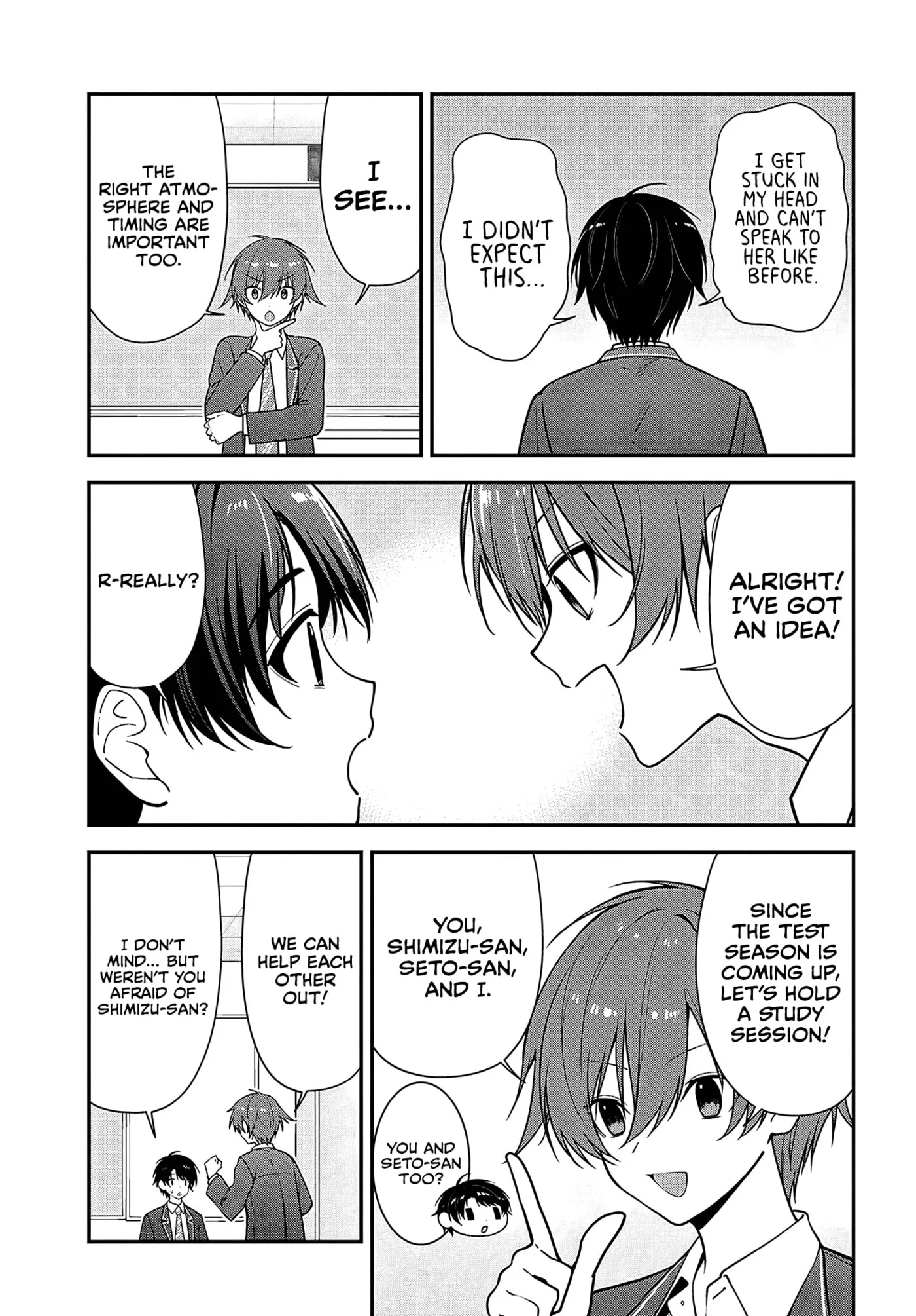 Tonari no Seki no Yankee Shimizu-san ga Kami o Kuroku Sometekita - Chapter 19 - Page 5