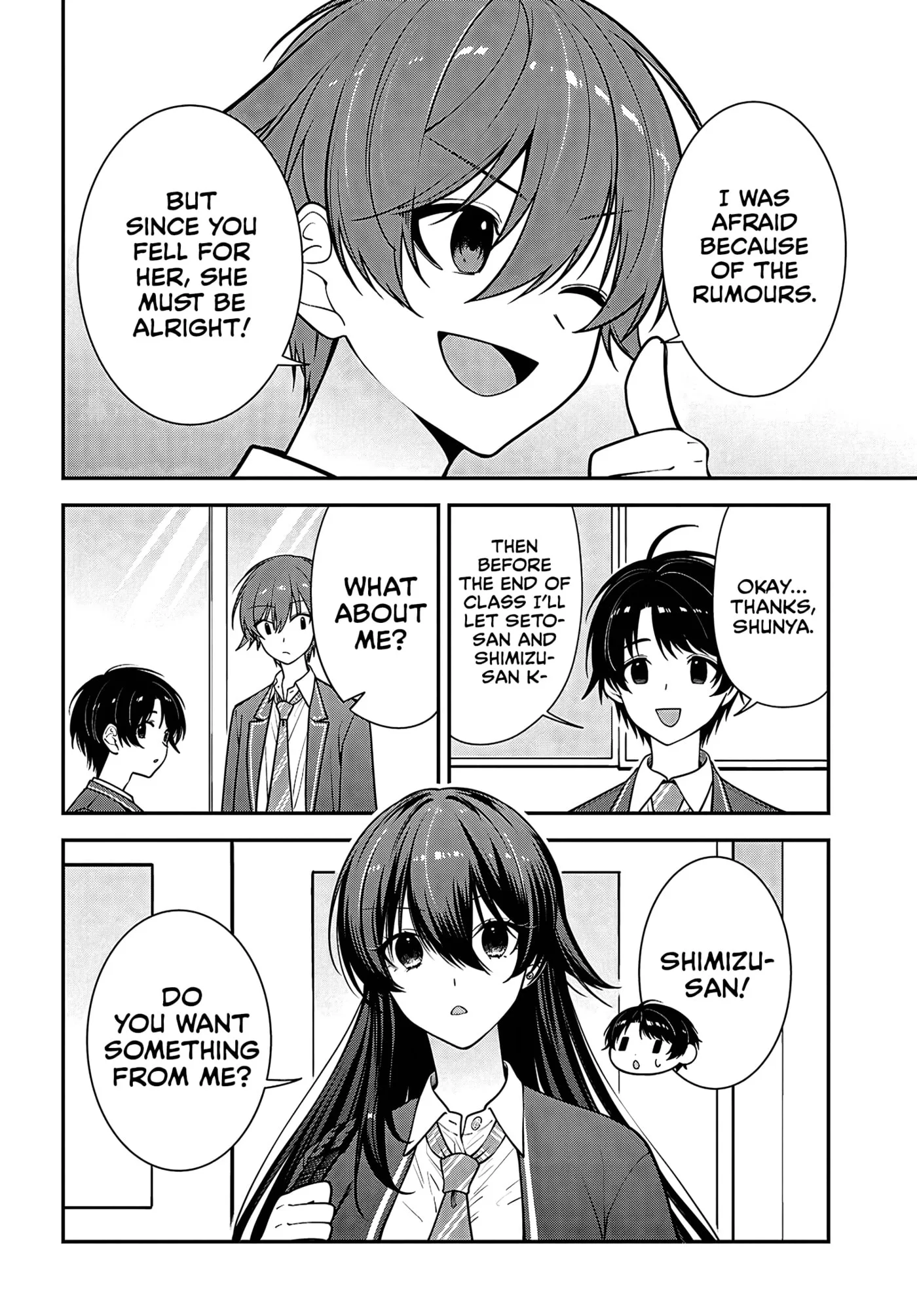 Tonari no Seki no Yankee Shimizu-san ga Kami o Kuroku Sometekita - Chapter 19 - Page 6