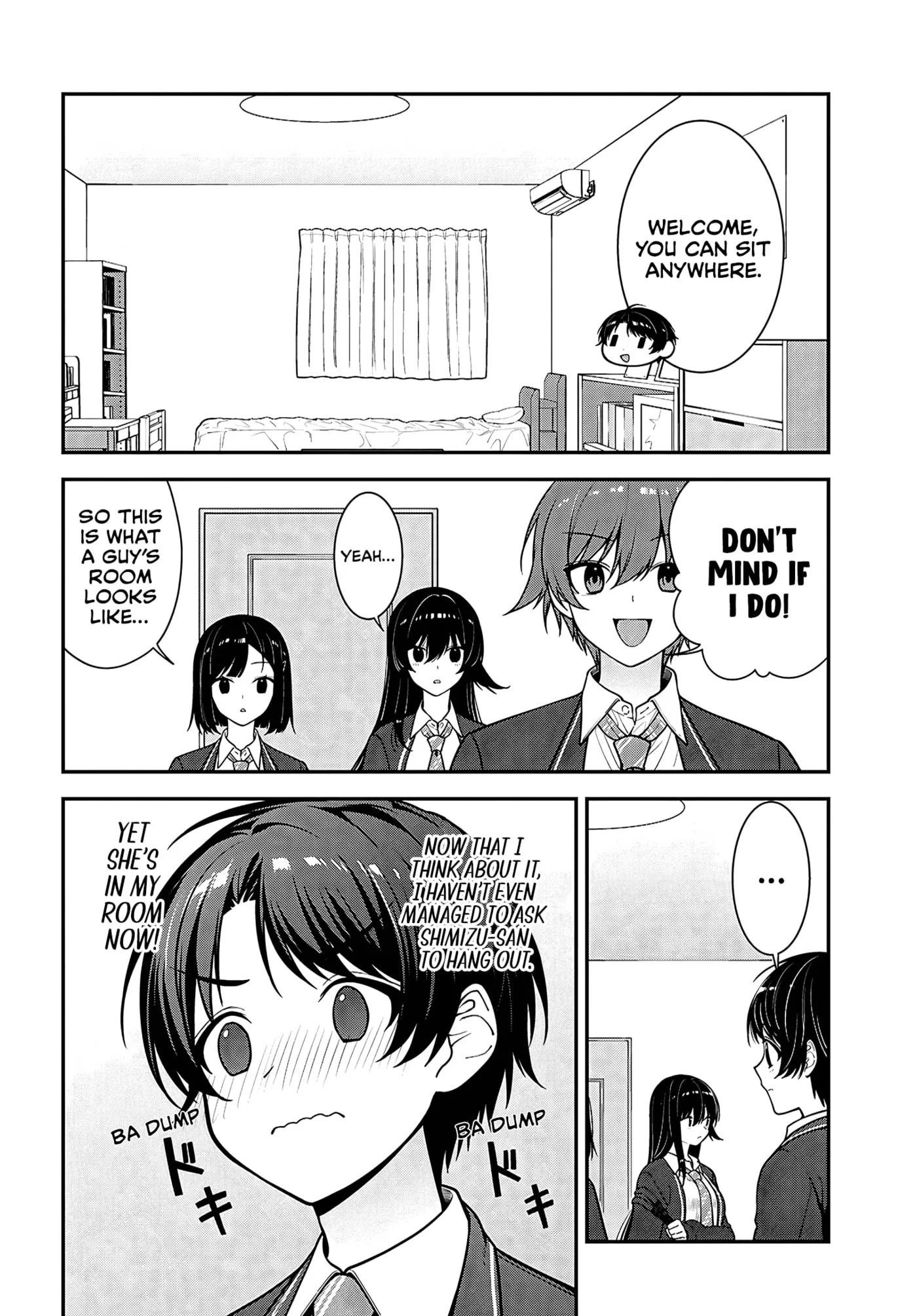 Tonari no Seki no Yankee Shimizu-san ga Kami o Kuroku Sometekita - Chapter 19 - Page 10