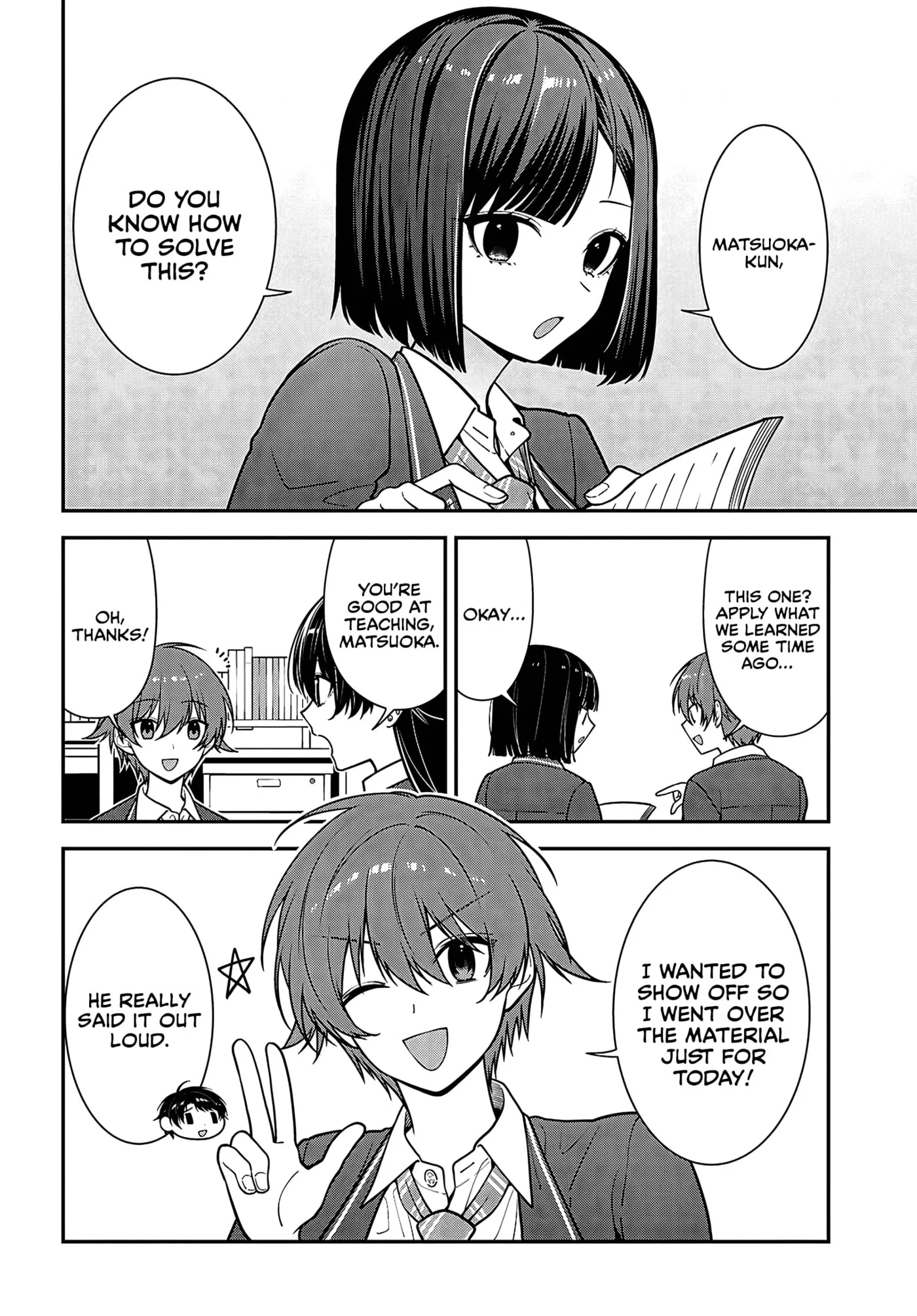 Tonari no Seki no Yankee Shimizu-san ga Kami o Kuroku Sometekita - Chapter 19 - Page 14