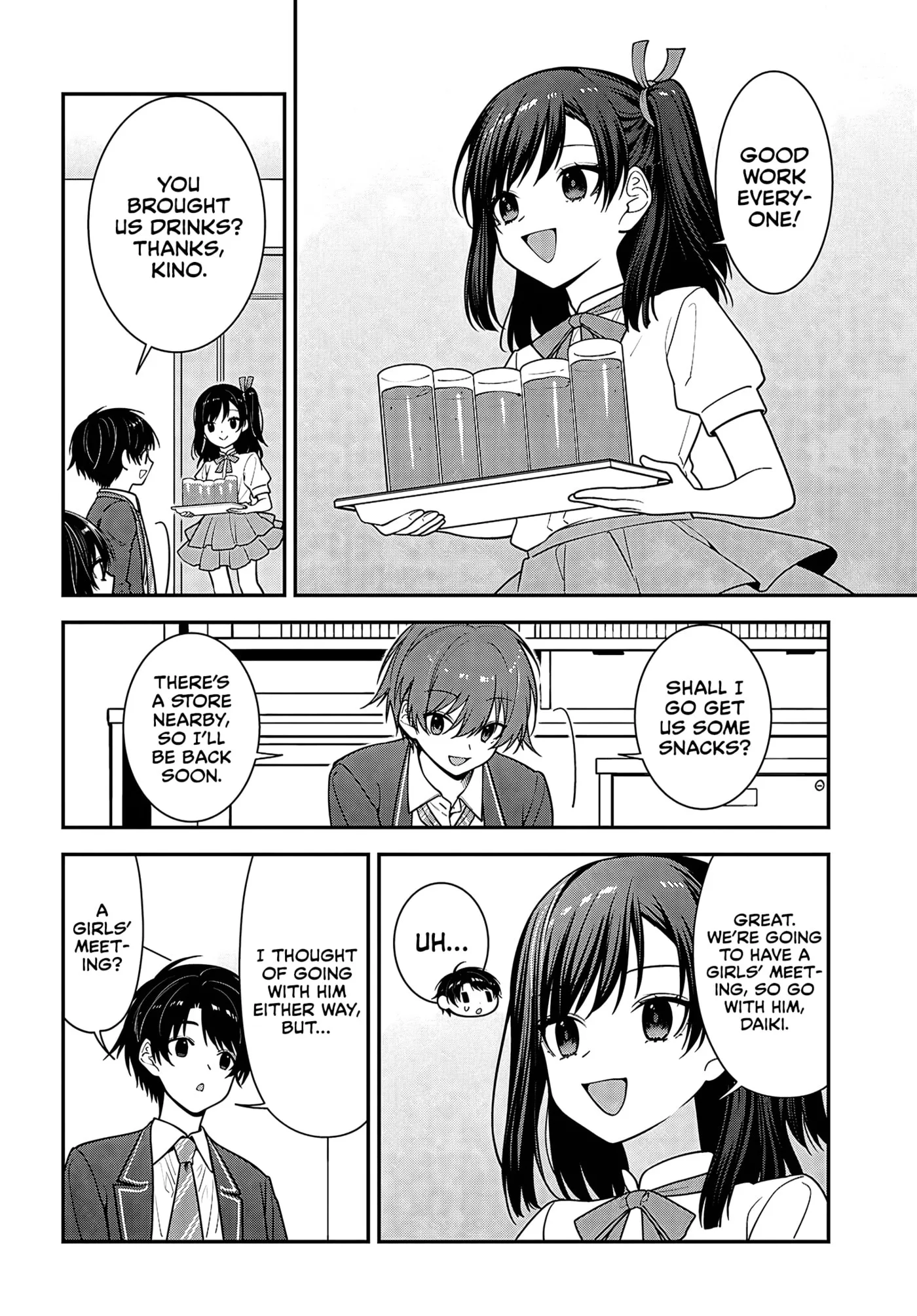 Tonari no Seki no Yankee Shimizu-san ga Kami o Kuroku Sometekita - Chapter 19 - Page 18